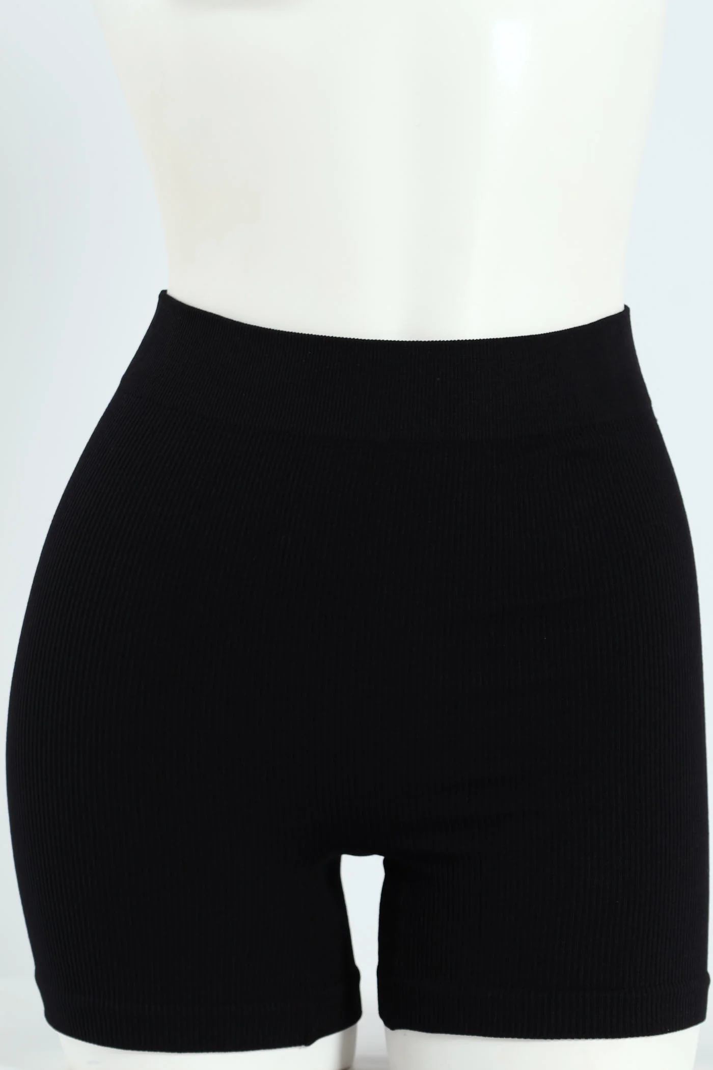 2 Pack Seamless Rib Short - Mocha/Black - Image 2