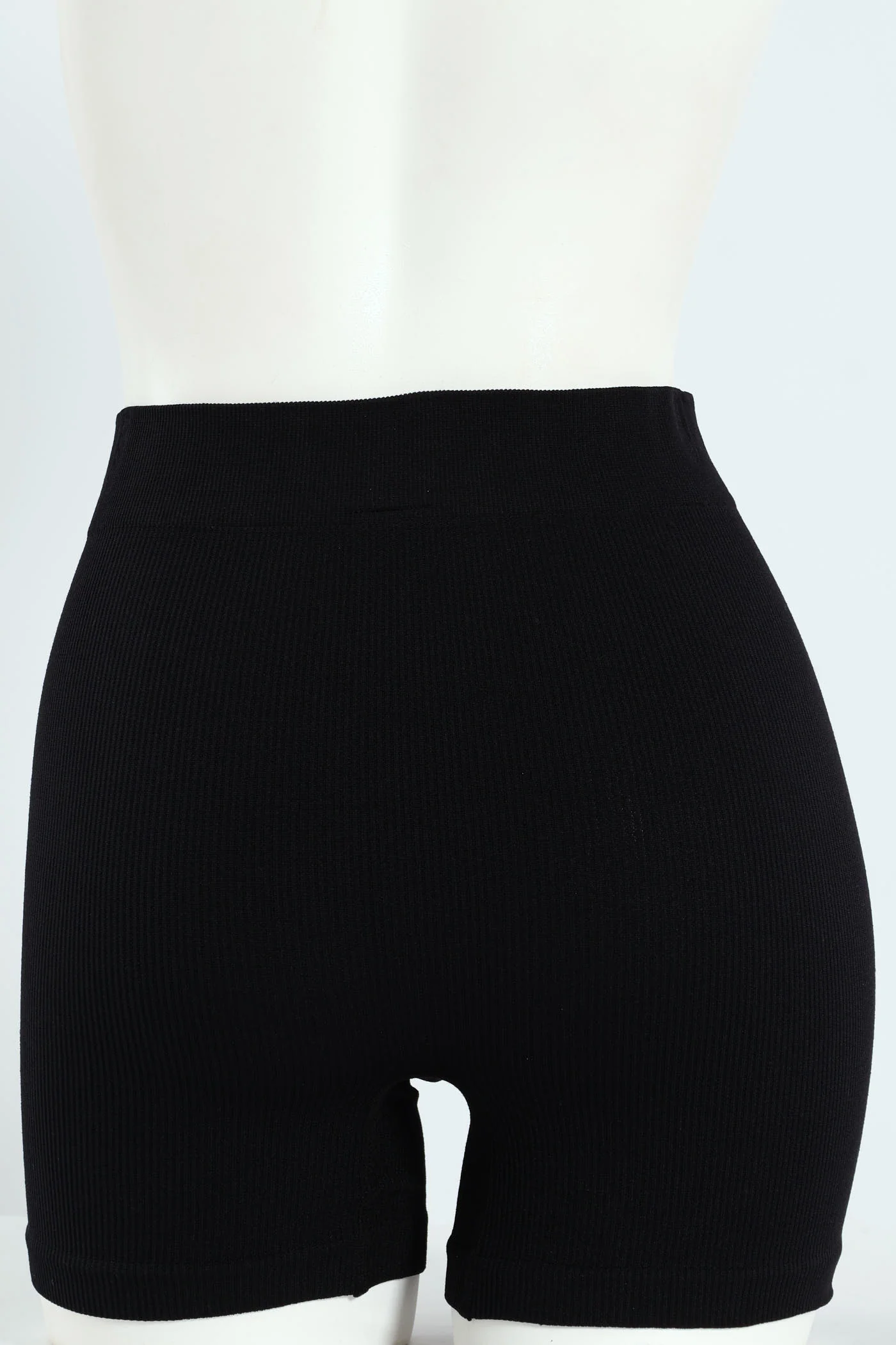 2 Pack Seamless Rib Short - Mocha/Black - Image 3