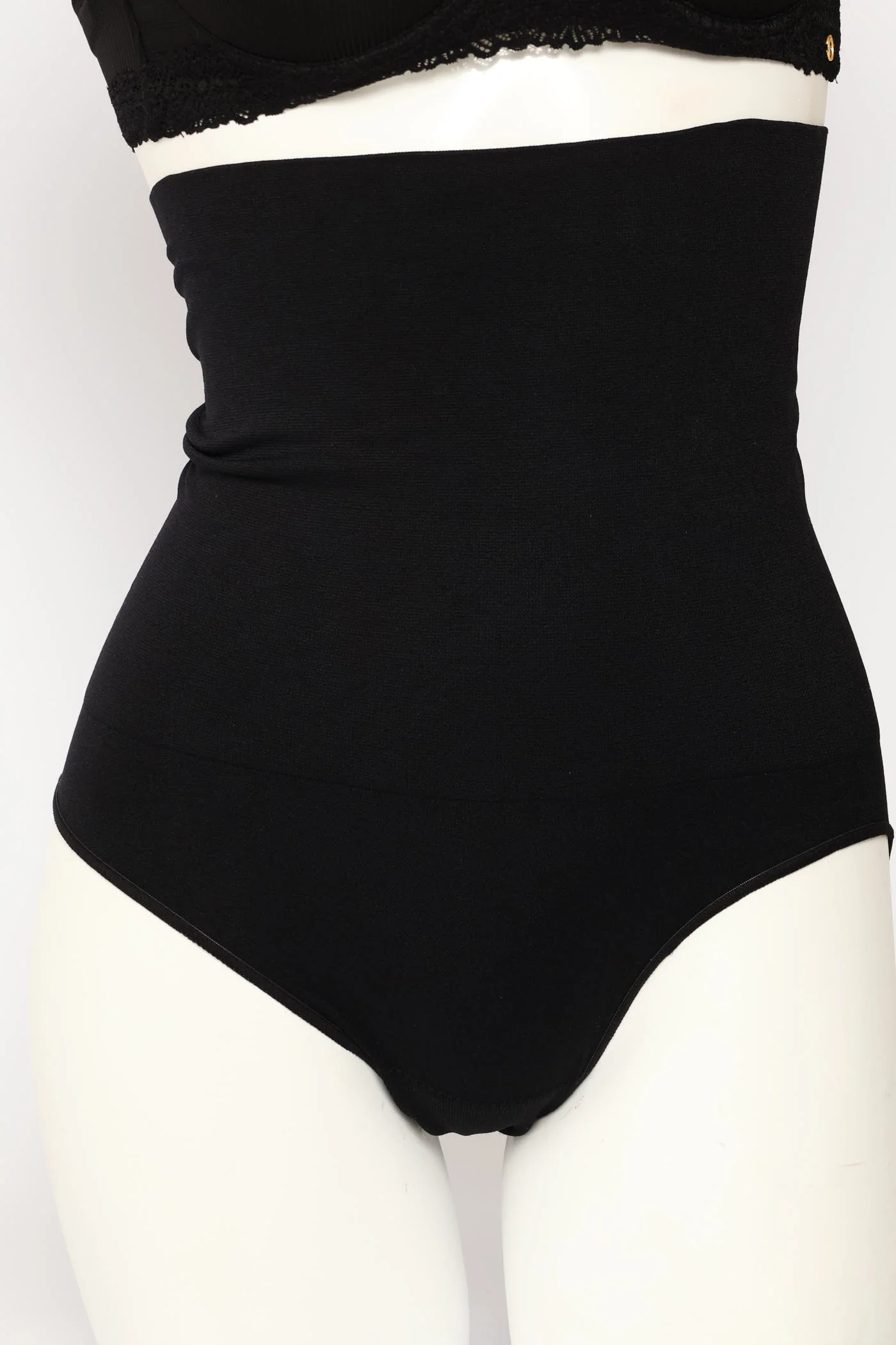 2 Pack Seamless Shapewear Brief - Mocha/Black - Image 3