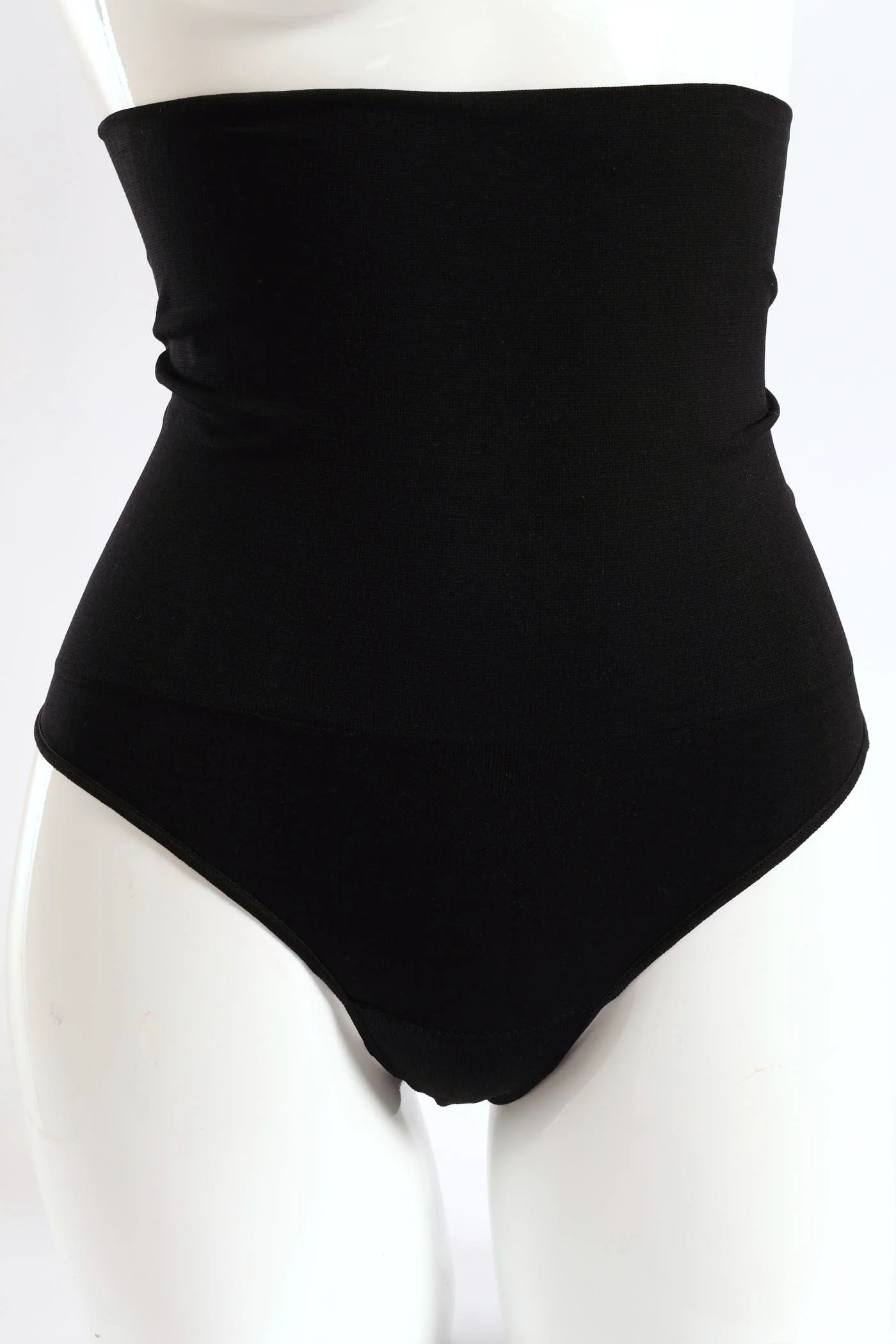 2 Pack Seamless Thong Shapewear - Mocha/Black - Image 2