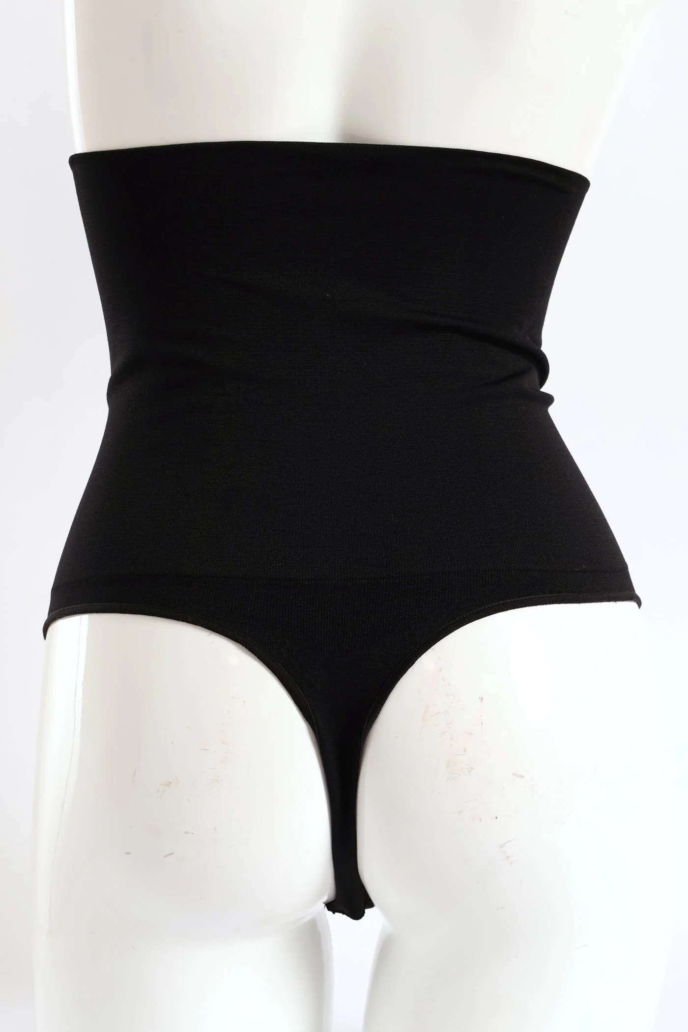 2 Pack Seamless Thong Shapewear - Mocha/Black - Image 3