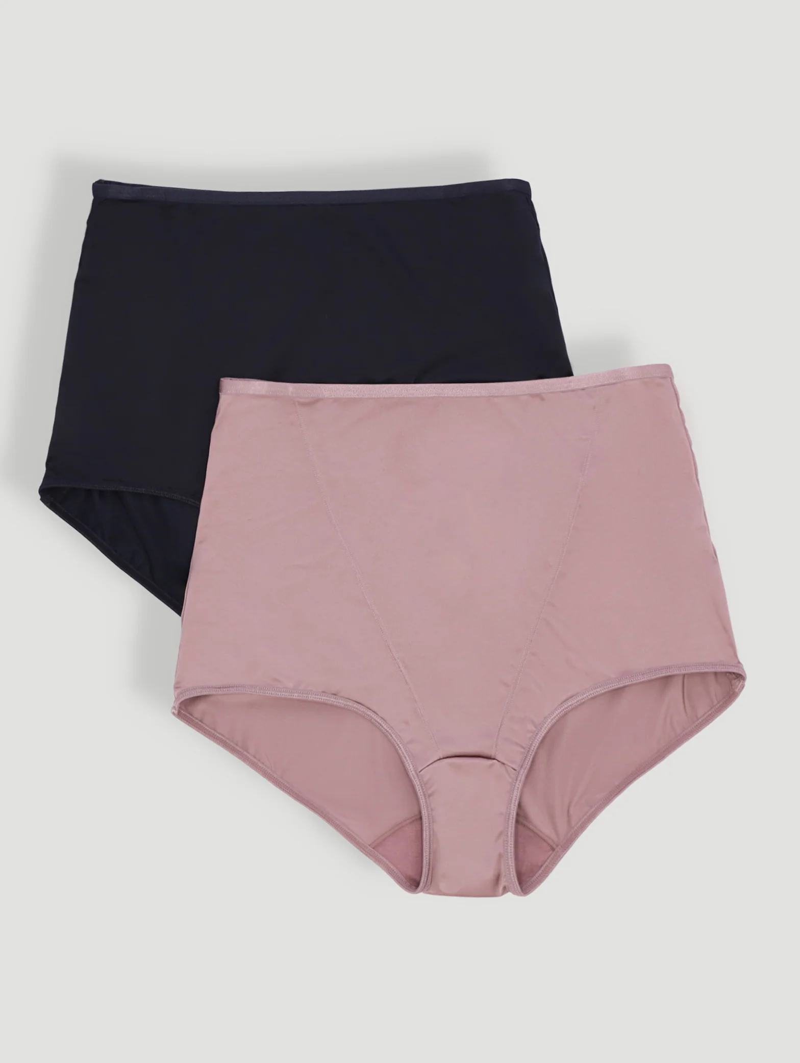 2 Pack Shaper Panty - Mocha/Black - Image 5