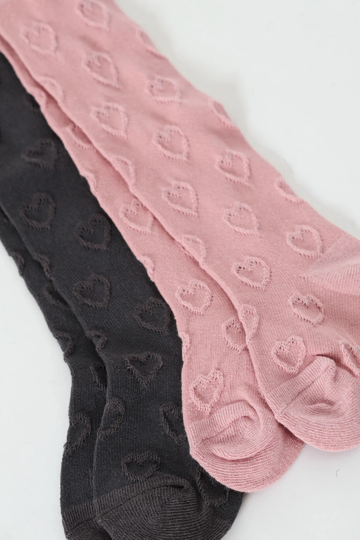 2 Pack Stocking Socks - Dusty Pink - Image 2
