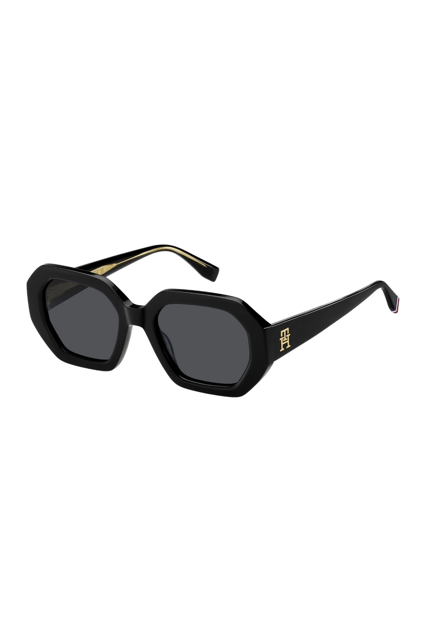 Acetate Sunglasses - Black - Image 3