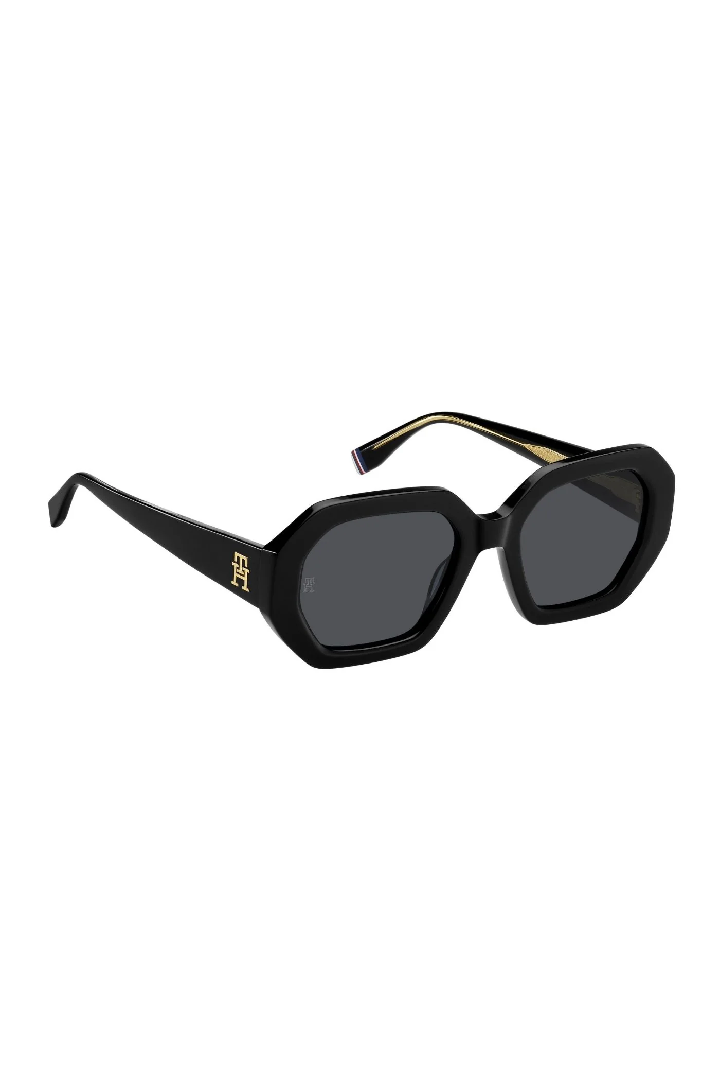 Acetate Sunglasses - Black - Image 4