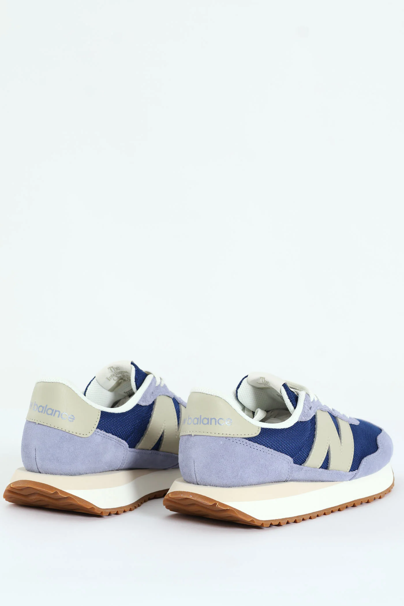 237 Foam Wedge Lace Up Sneaker - Blue - Image 2