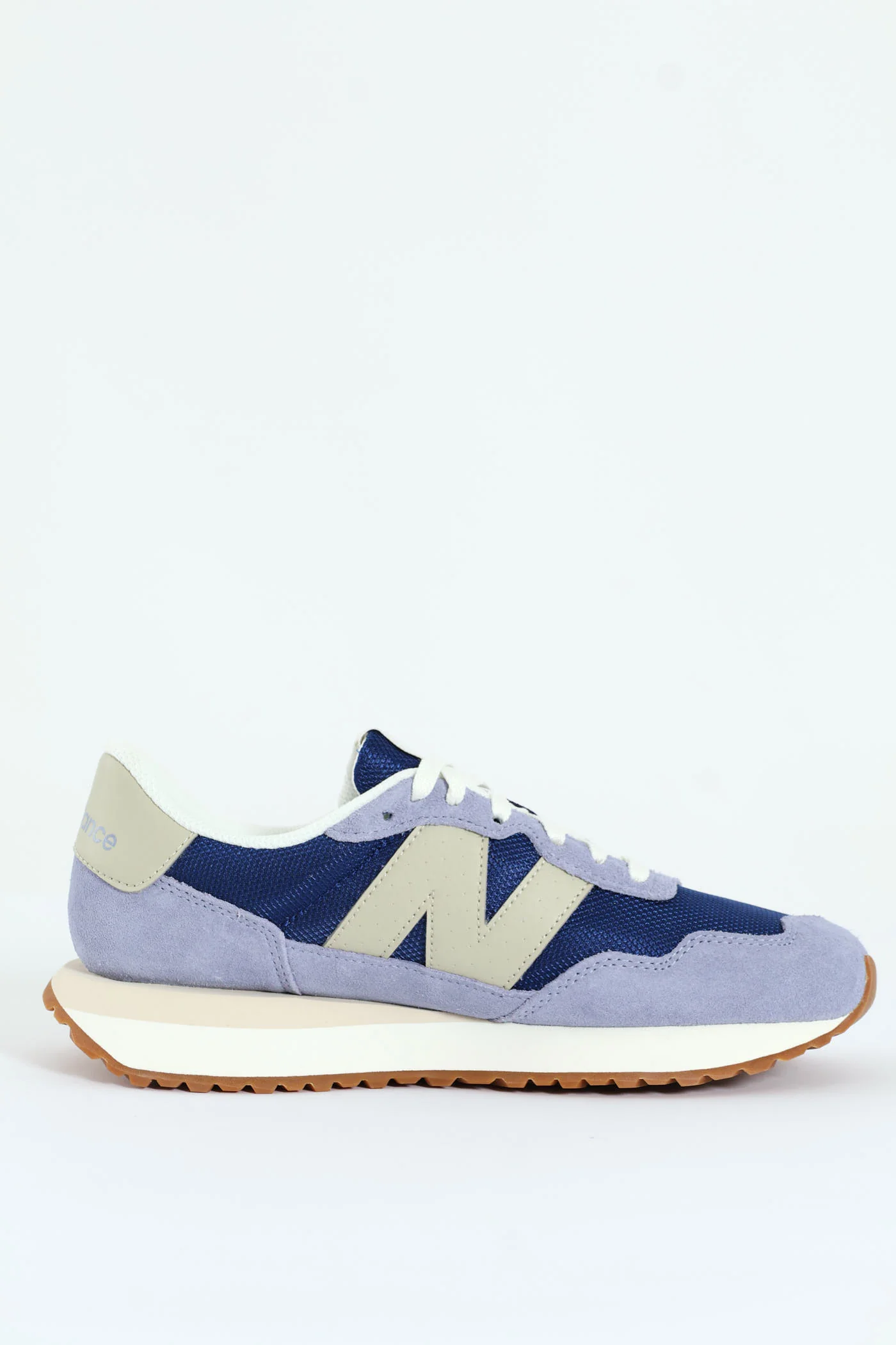 237 Foam Wedge Lace Up Sneaker - Blue - Image 4