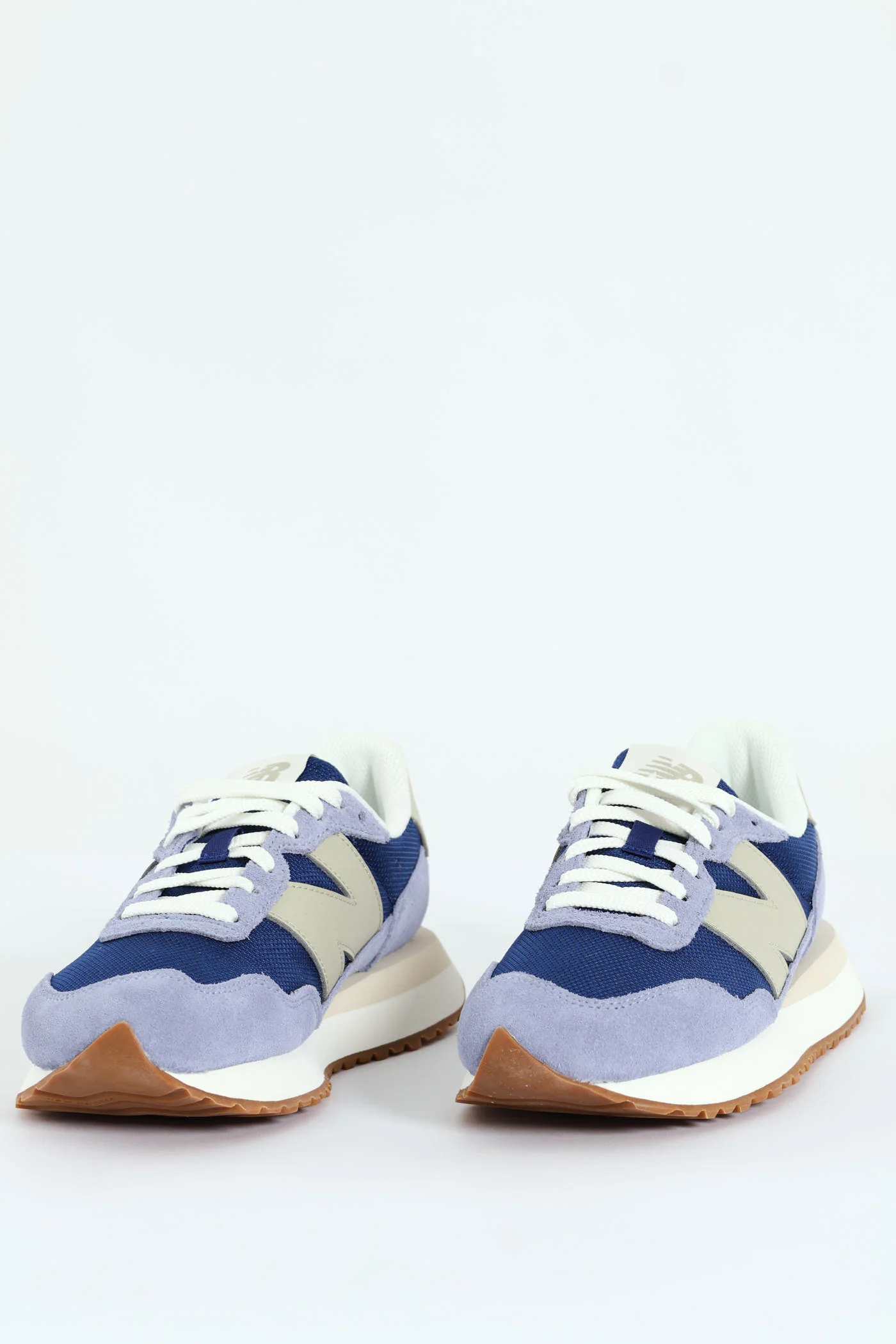 237 Foam Wedge Lace Up Sneaker - Blue - Image 5