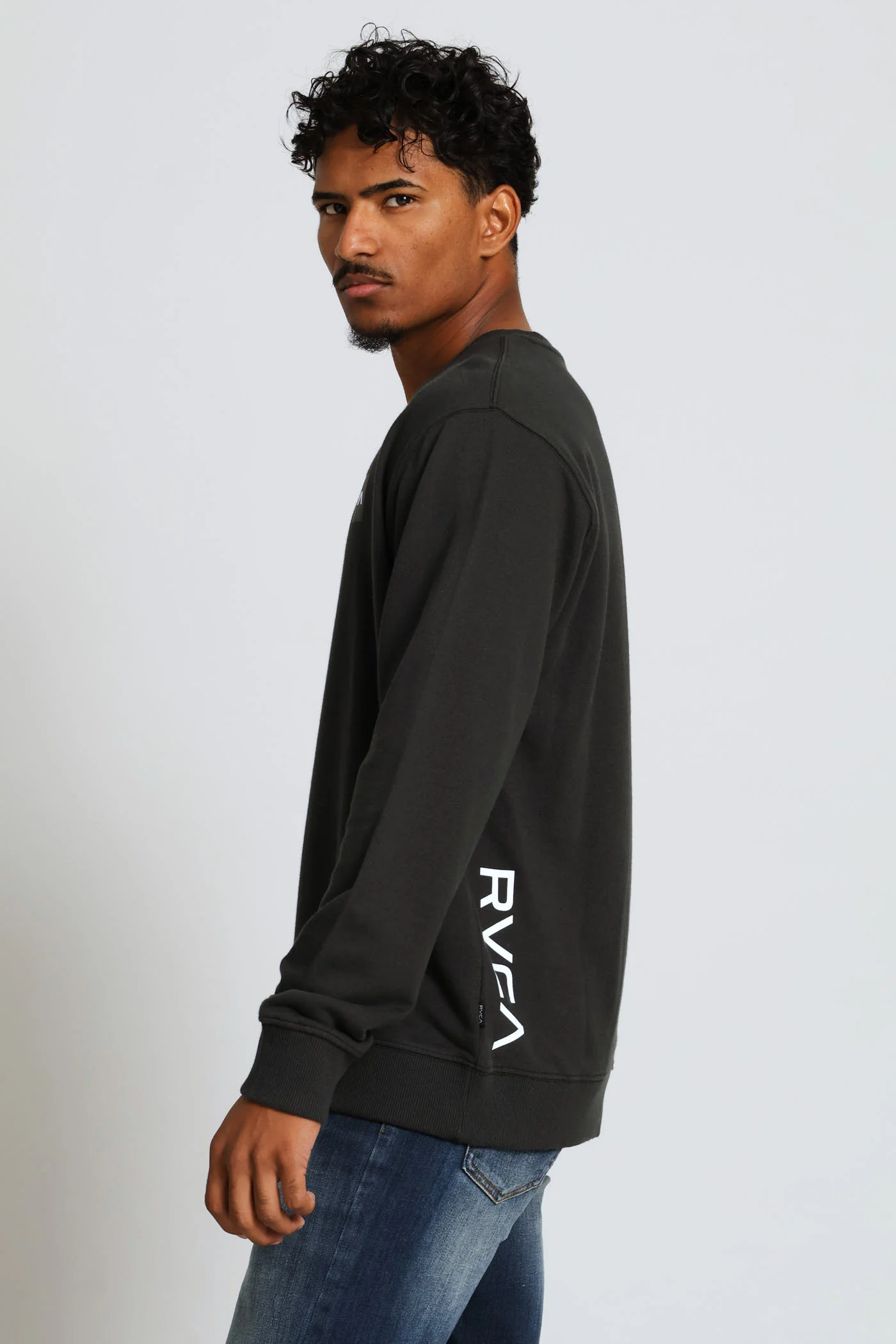 2X Crew Top - Black - Image 3