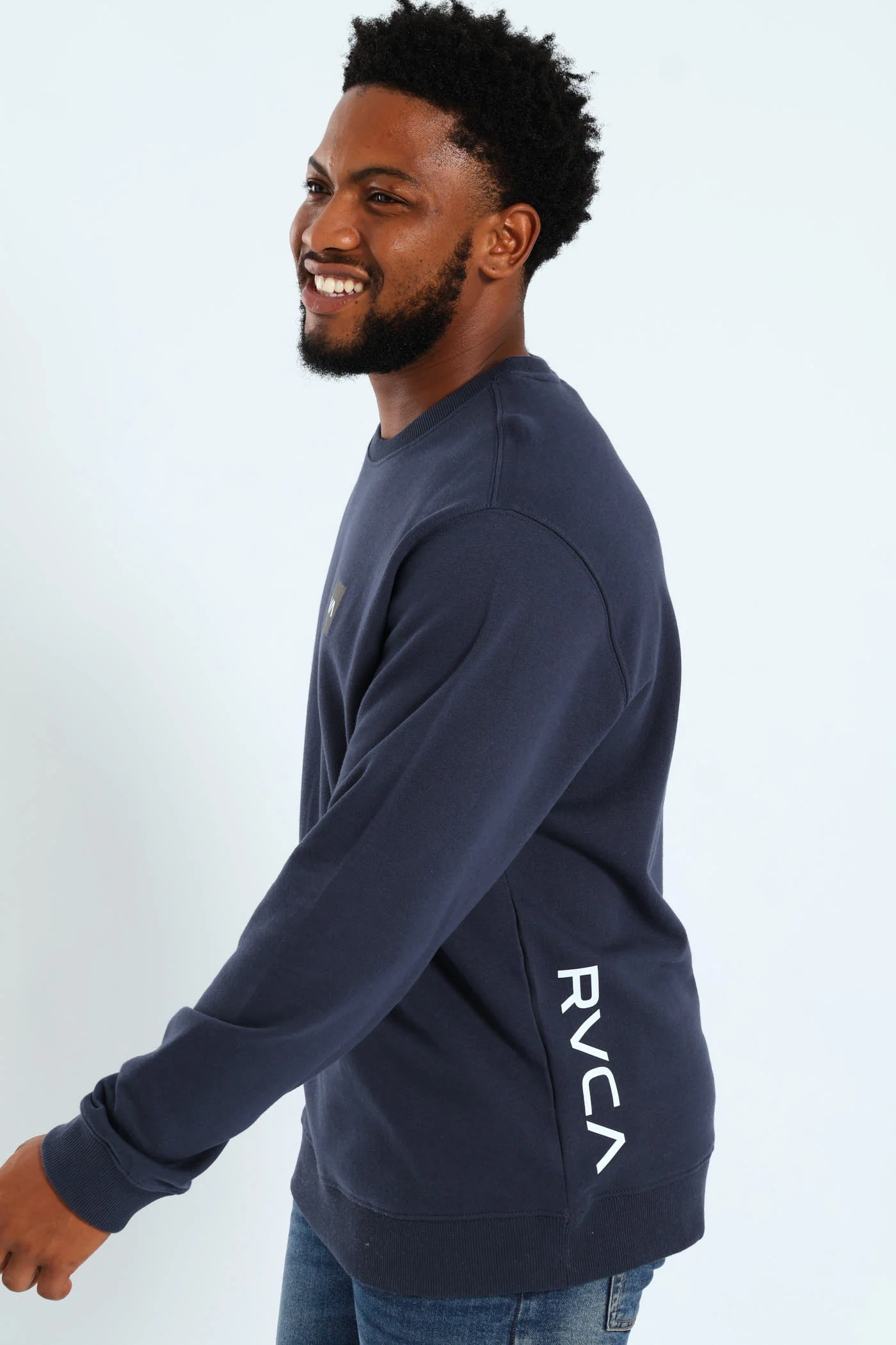 2X Crew Top - Navy - Image 2