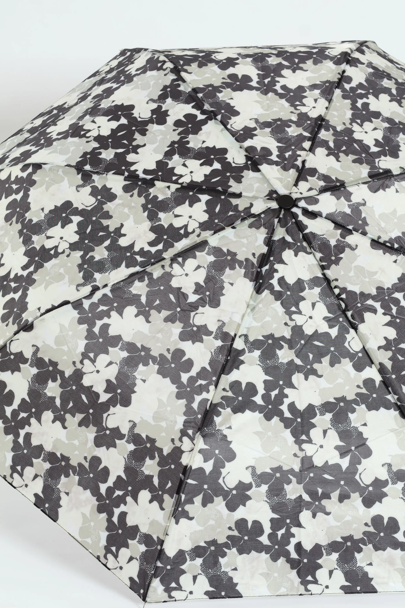 3 Fold Mono Print Umbrella - Multi - Image 2