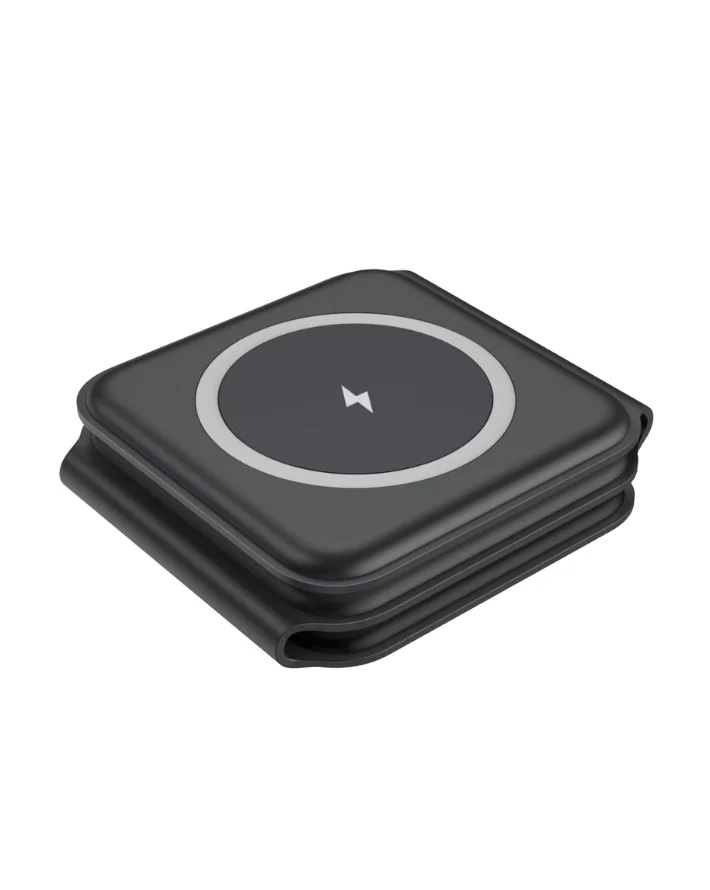 Moov 3 in 1 Foldable Wireless Charger - Black - Image 3