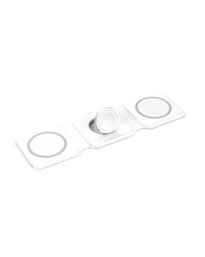 Moov 3 in 1 Foldable Wireless Charger - White - Image 5
