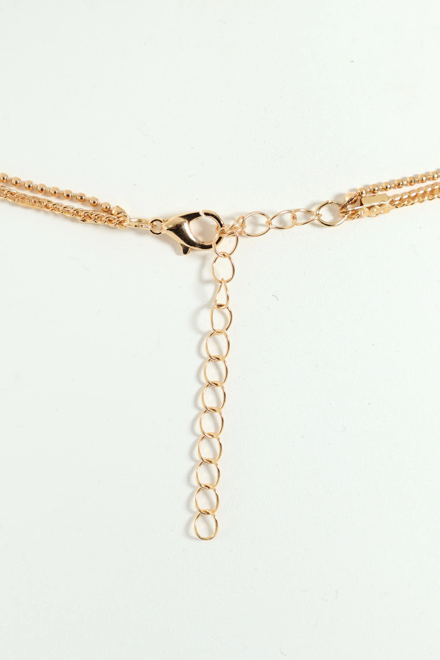3 Layer Flat Disc Pendant - Gold - Image 3