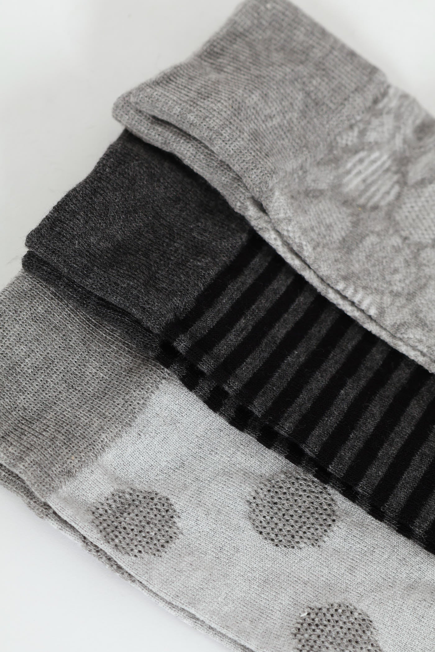 3 Pack Anklet Socks - Grey - Image 3