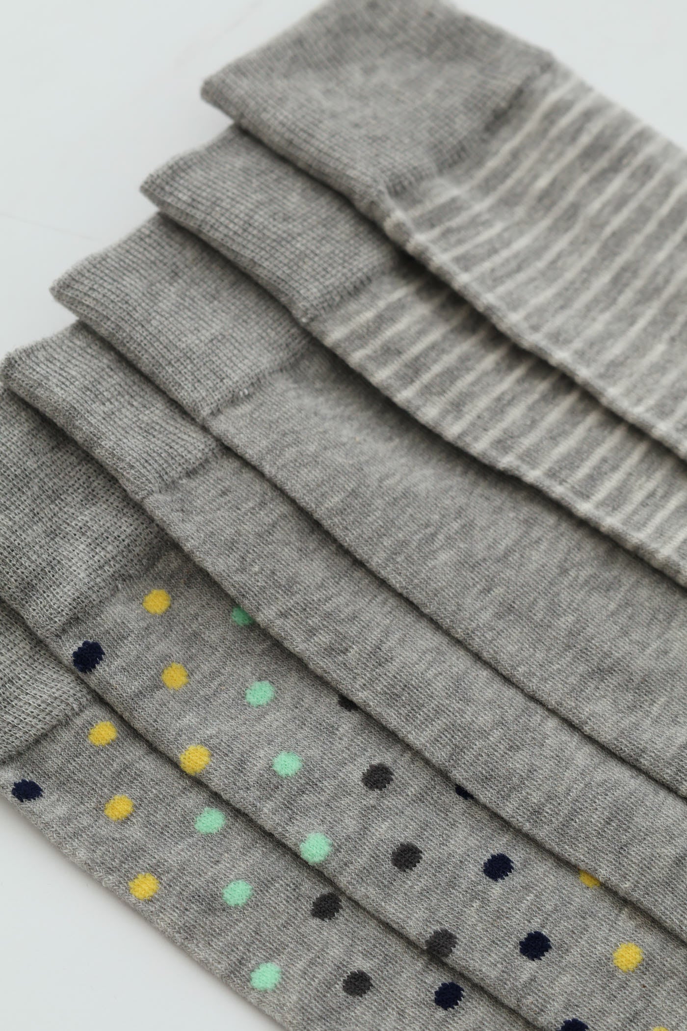 3 Pack Anklet Socks - Grey - Image 2