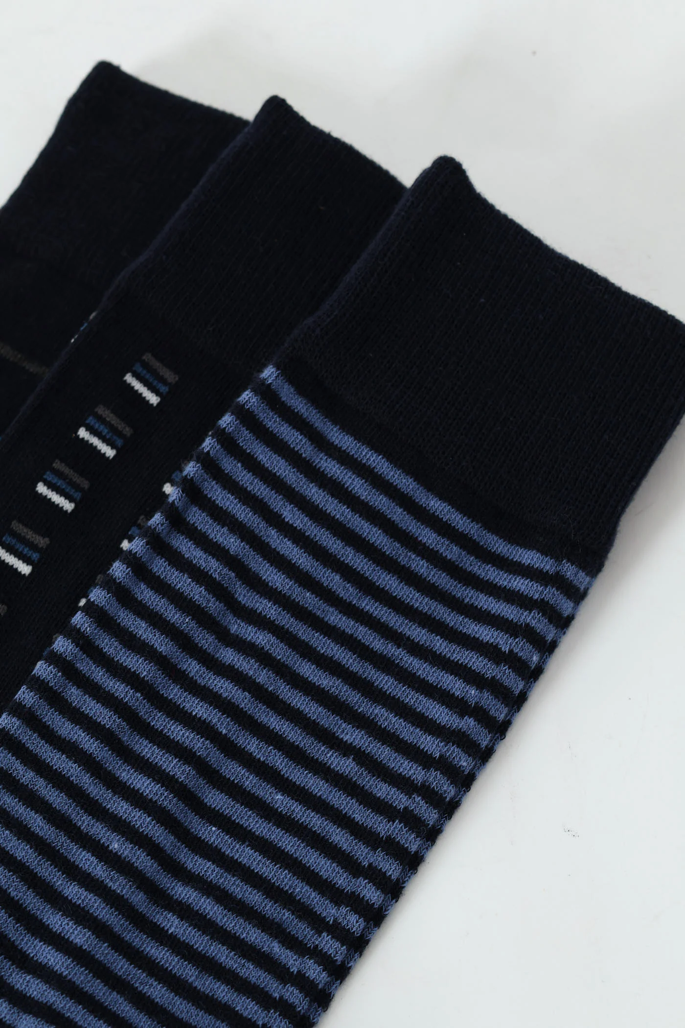 3 Pack Anklet Socks - Navy - Image 2