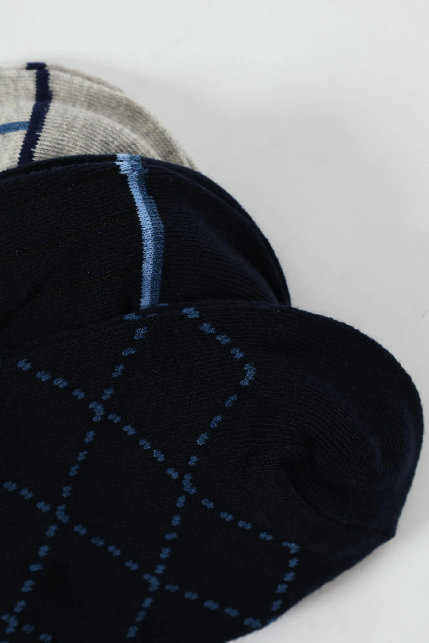 3 Pack Anklet Socks - Navy/Grey - Image 4