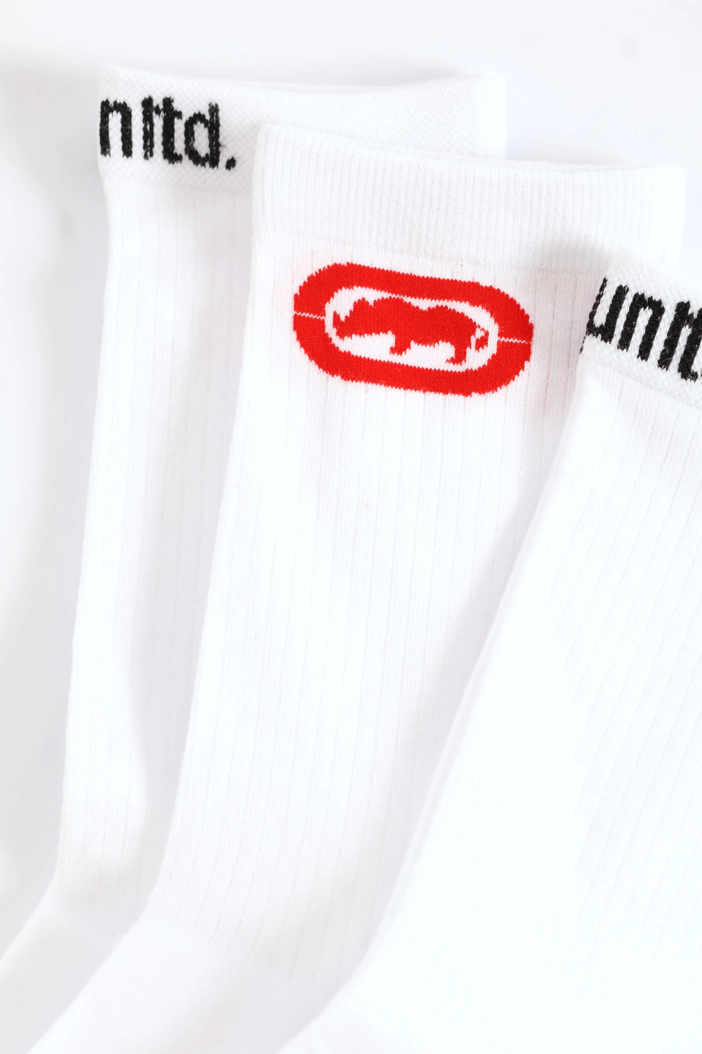 3 Pack Anklet Socks - White - Image 2