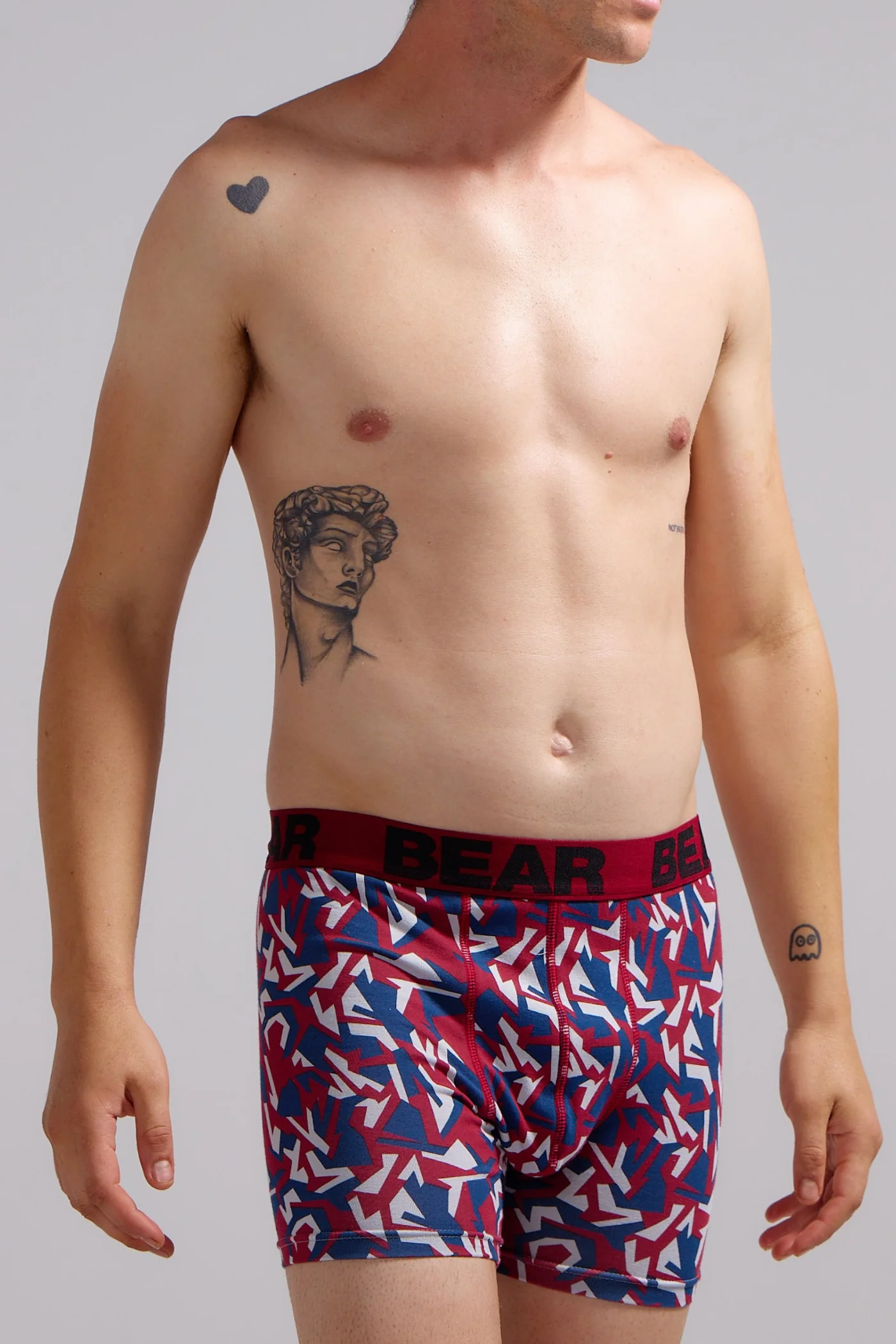 3 Pack Bear Board Shorts - Merlot/Black/Camo - Image 2
