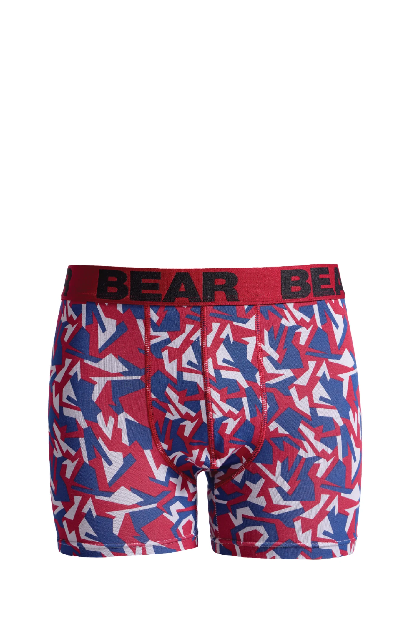 3 Pack Bear Board Shorts - Merlot/Black/Camo - Image 4