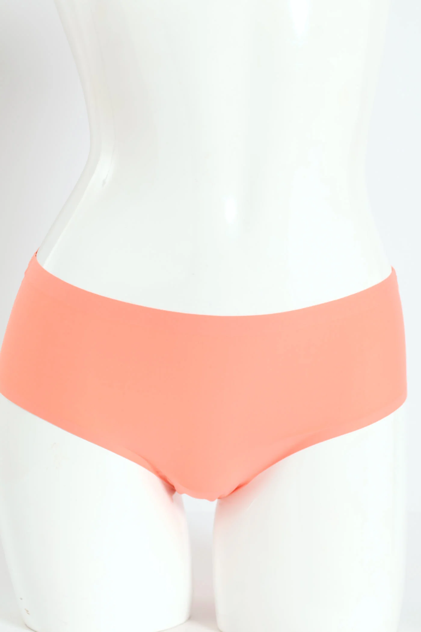 3 Pack Boyleg Panties - Leaves/Coral/Tan - Image 2