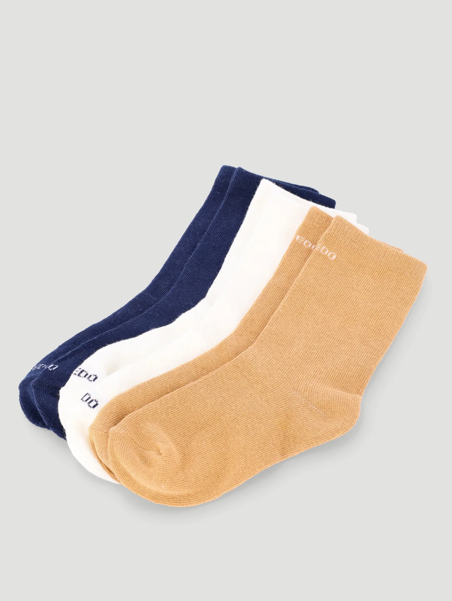 Keedo 3 Pack Boys Bear Cotton Sock - Image 2