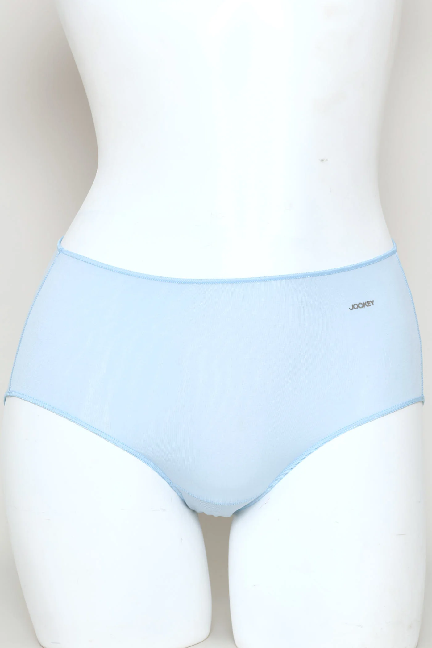 3 Pack Classic Plain Brief Panties - Aqua/Teal/Bronze - Image 2