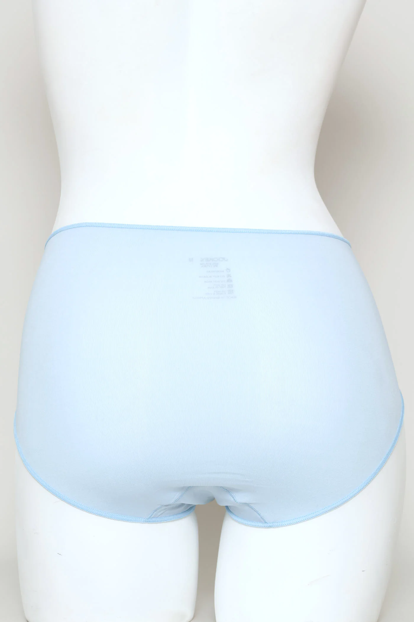 3 Pack Classic Plain Brief Panties - Aqua/Teal/Bronze - Image 3