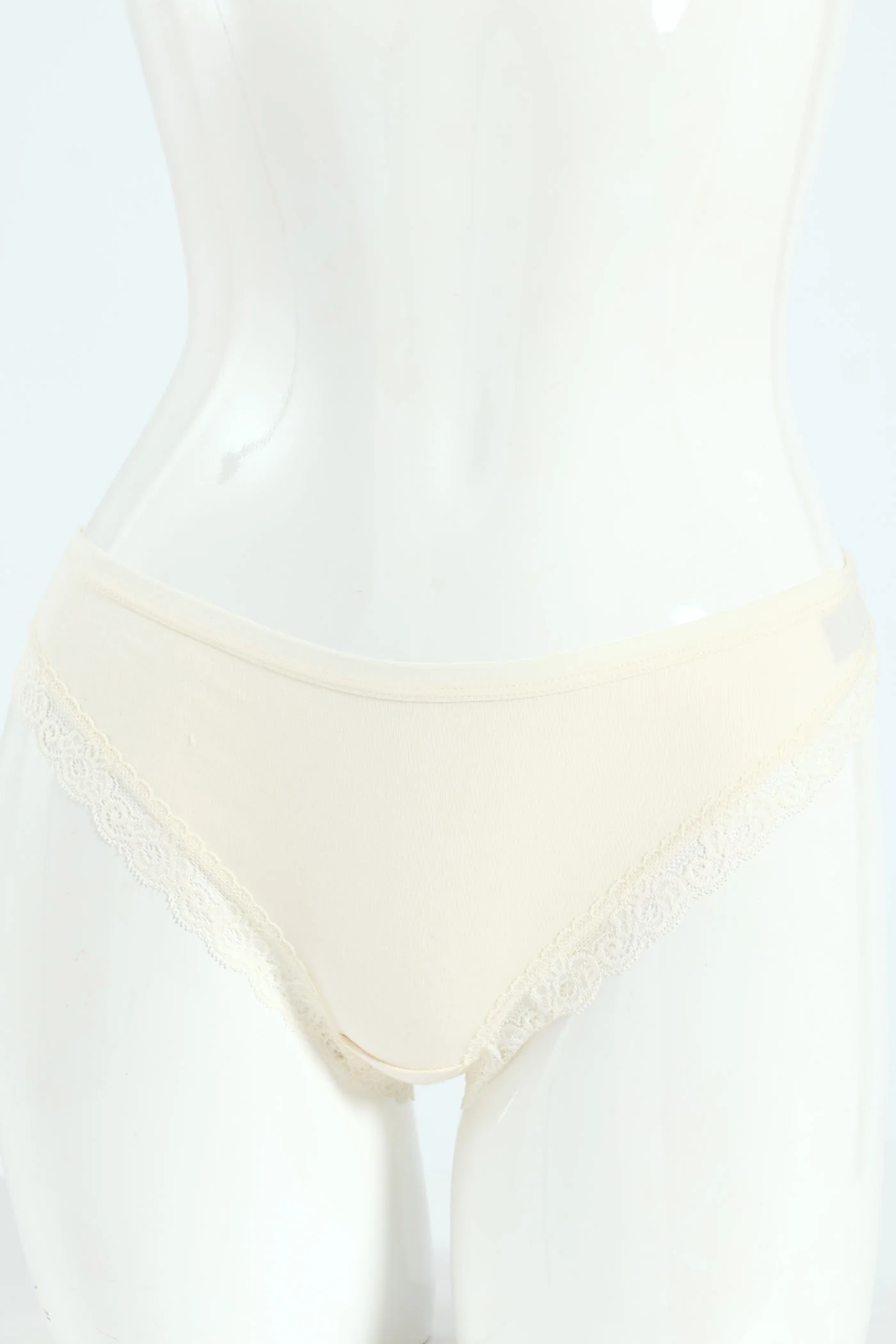 3 Pack Cotton Stretch Brazilian Panties - Olive/Taupe/Tofu - Image 4