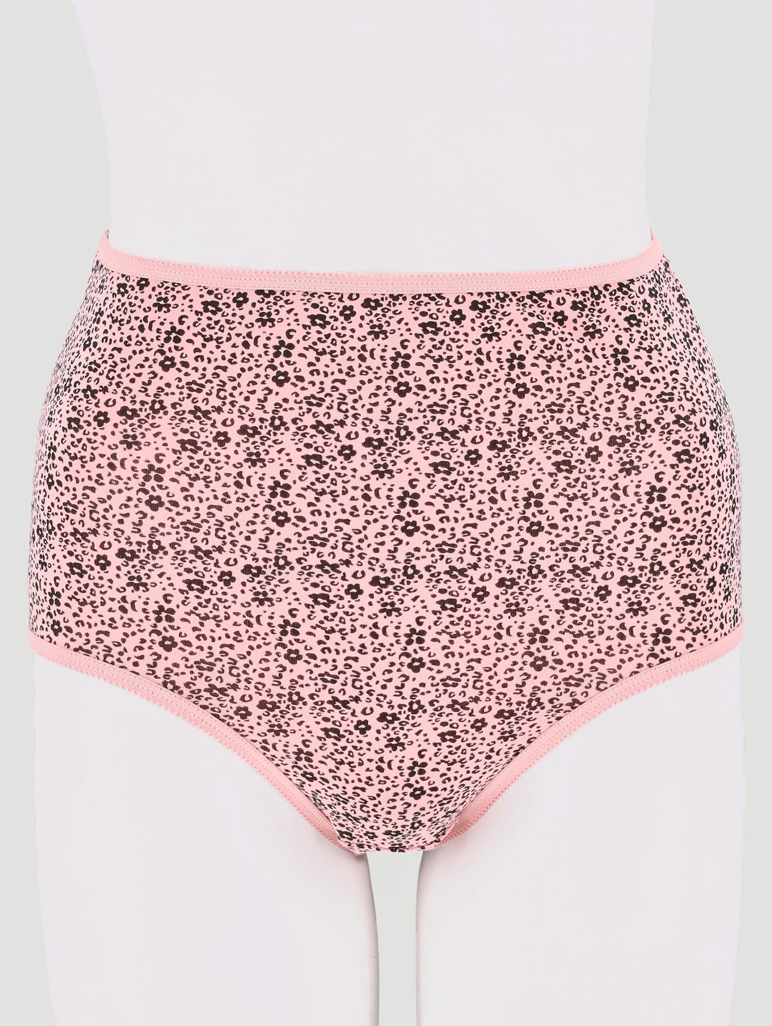 3 Pack Cotton Stretch Brief Panties - Multi - Image 6