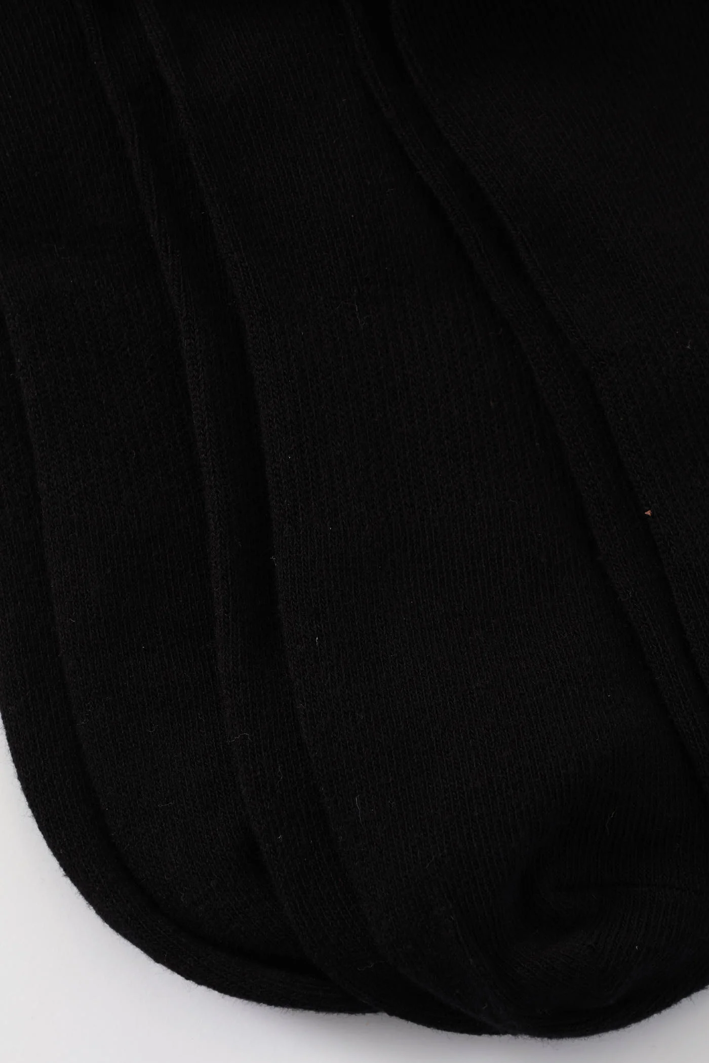 3 Pack Crew Cut Socks - Black - Image 3