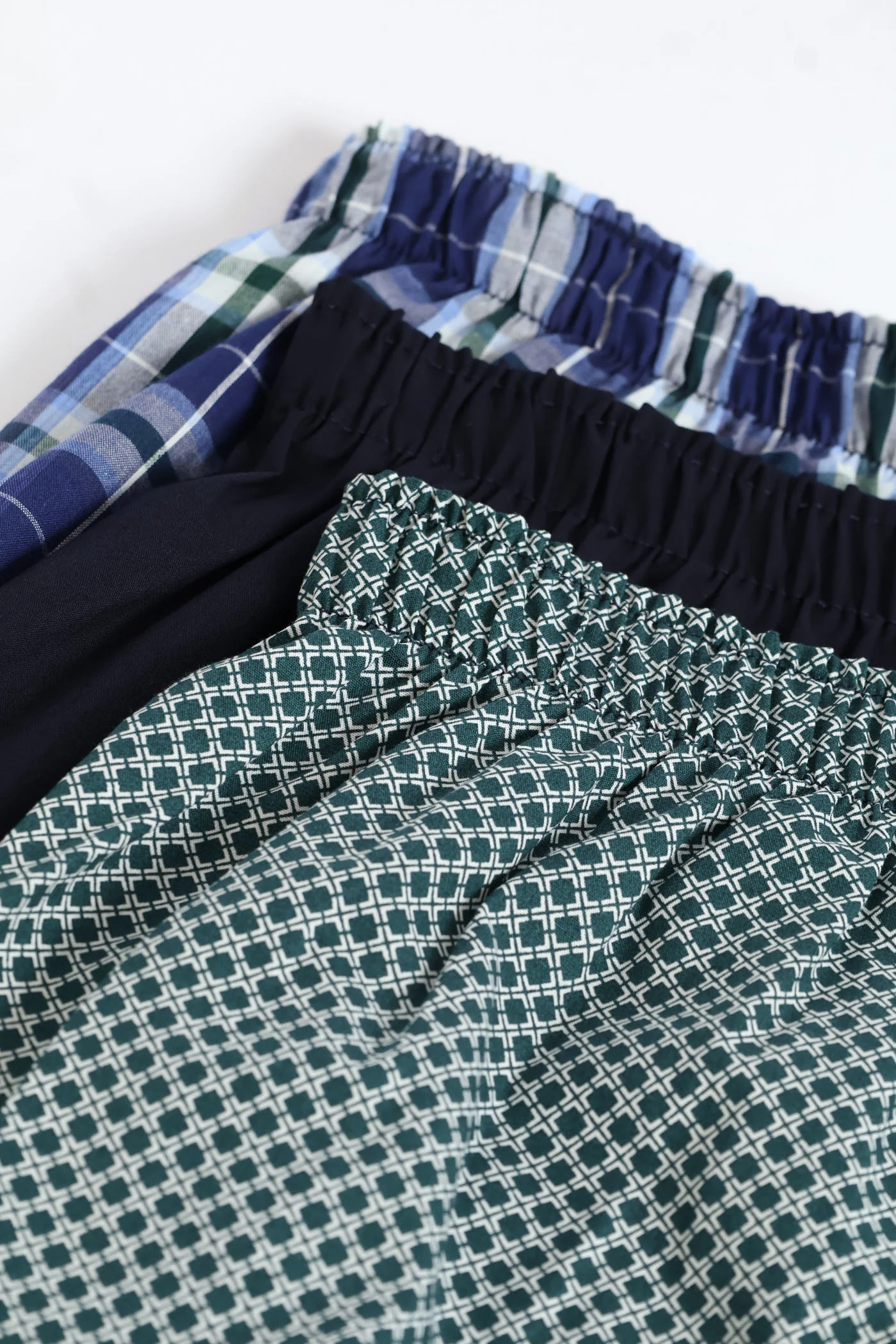 3 Pack Design Boxers - Blue/Green - Image 3