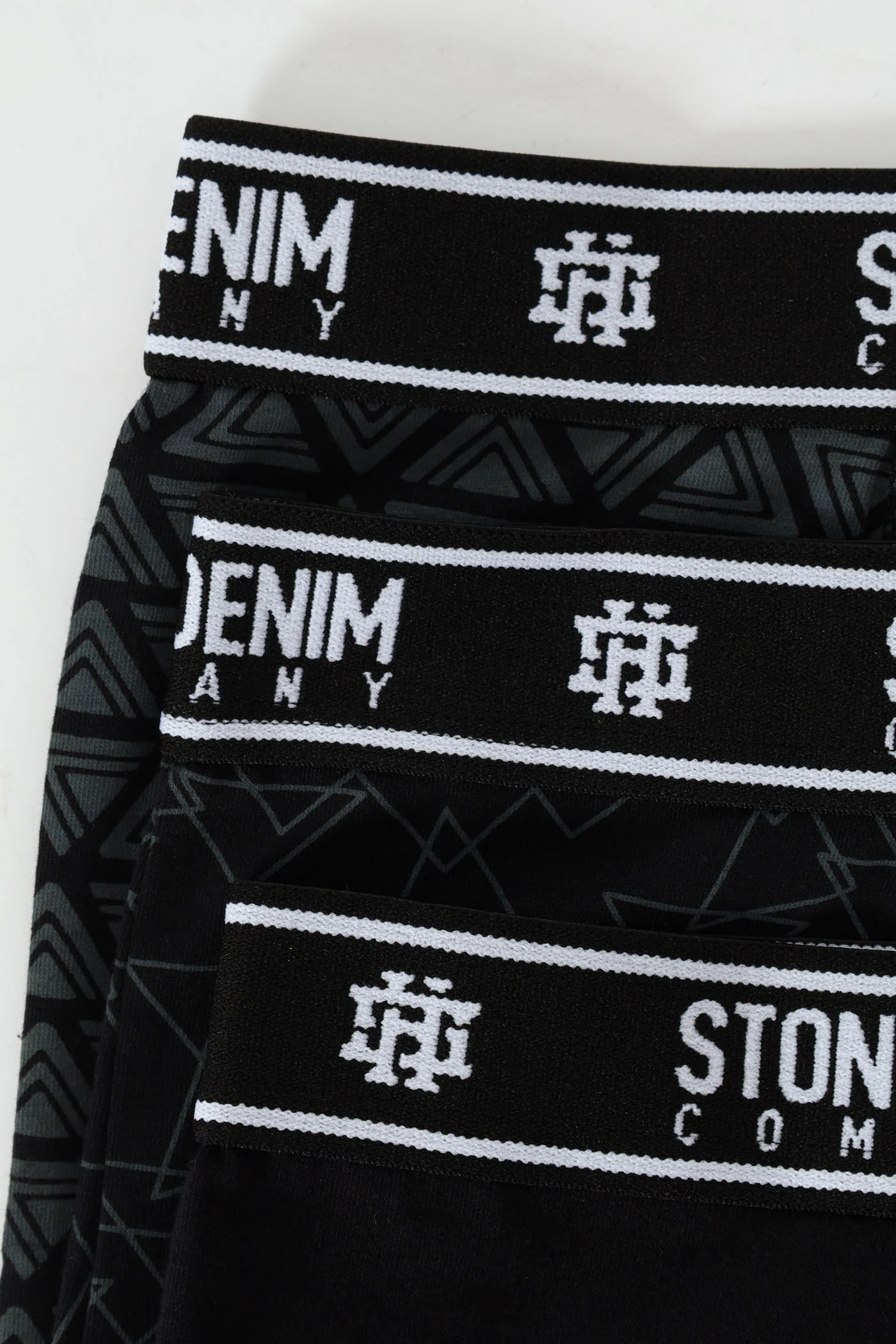 3 Pack Design Trunks - Black - Image 2