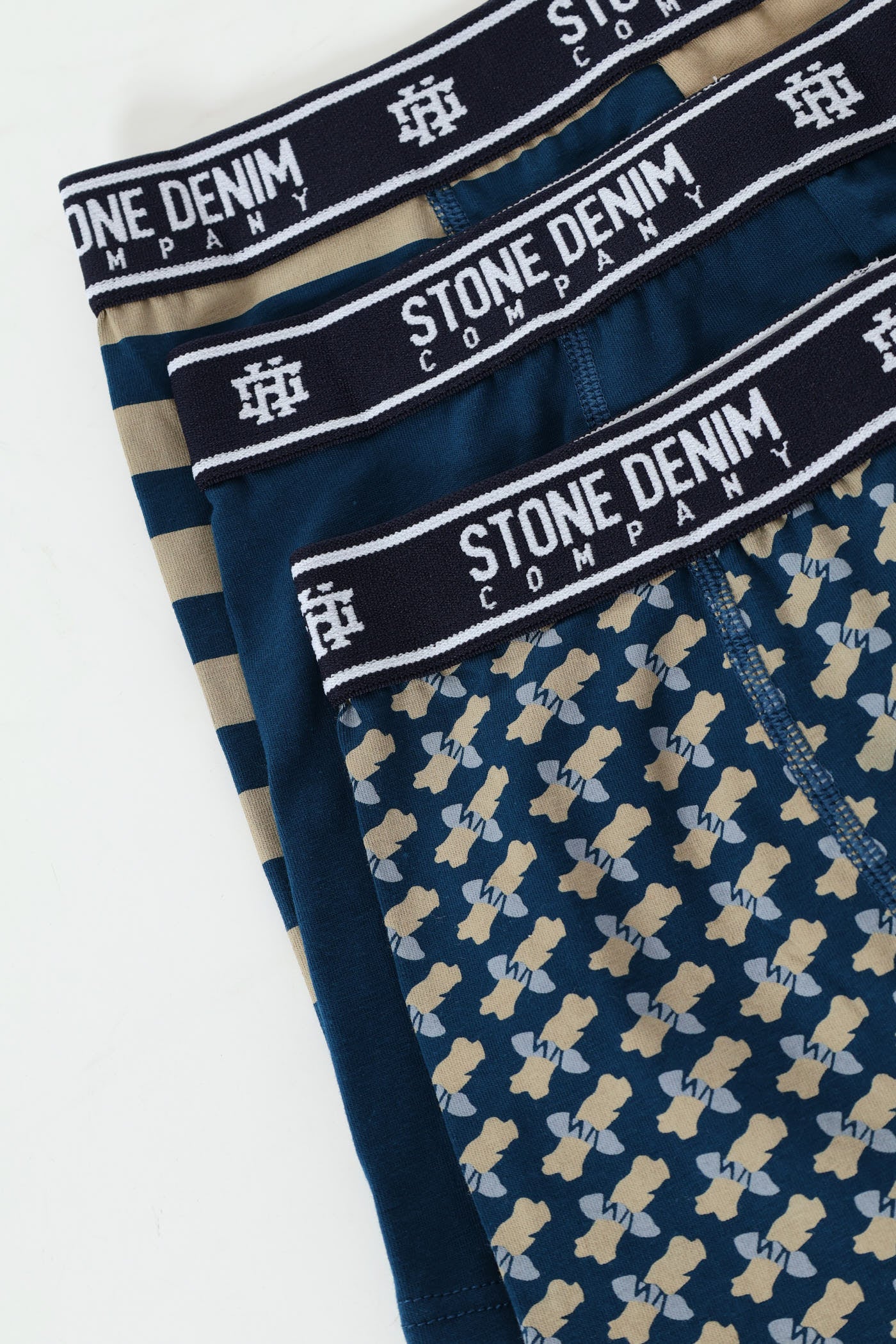 3 Pack Design Trunks - Blue - Image 2