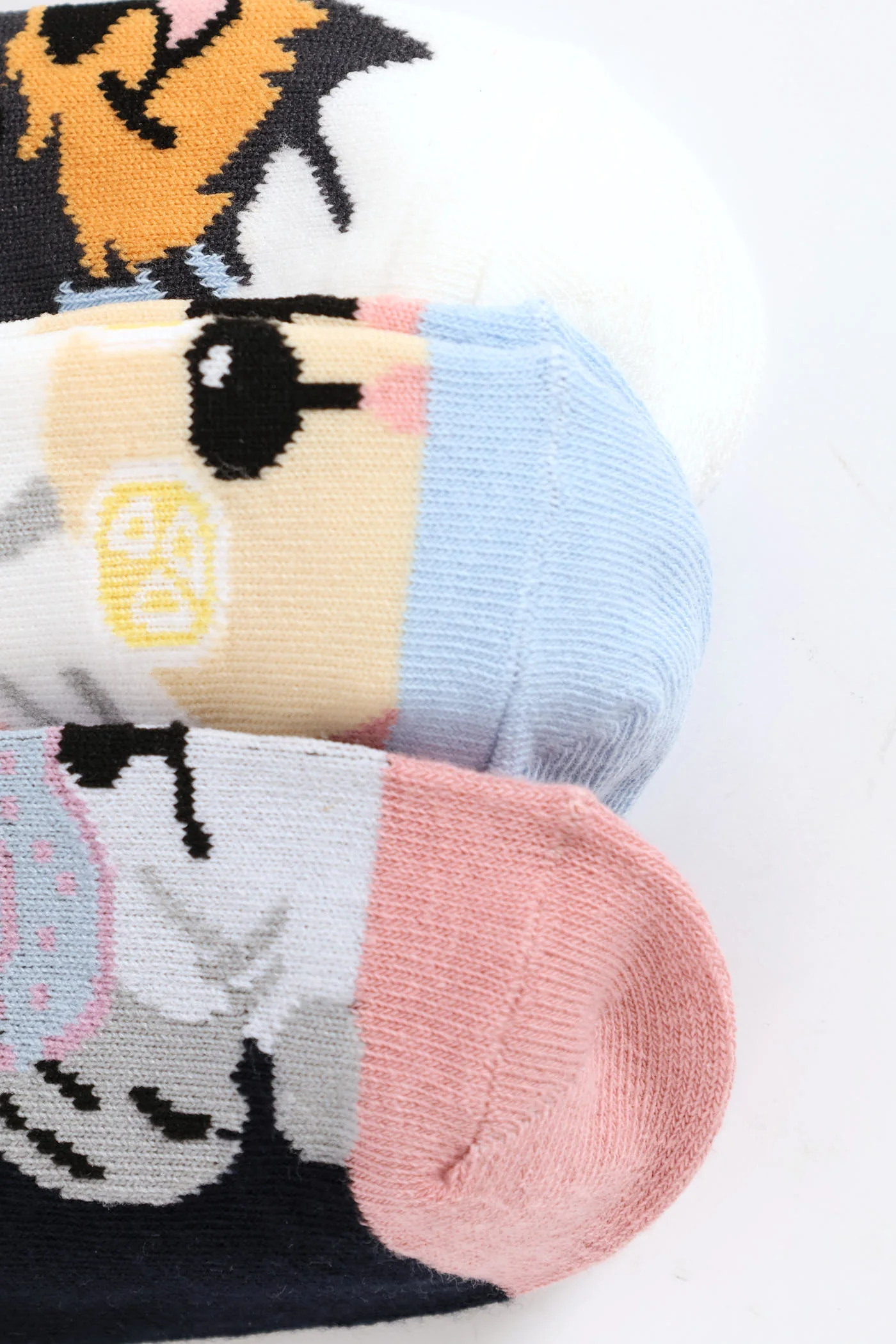 3 Pack Doggy Spa Day Low Cut Socks - Multi - Image 2