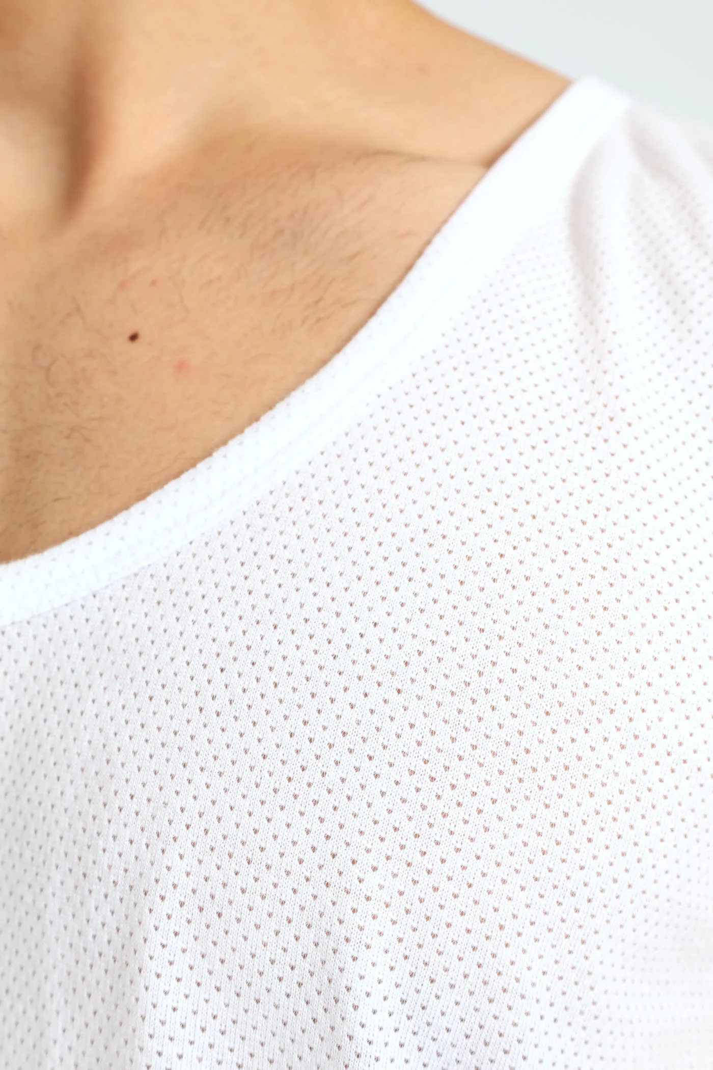 3 Pack Eyelet Vest - White - Image 7