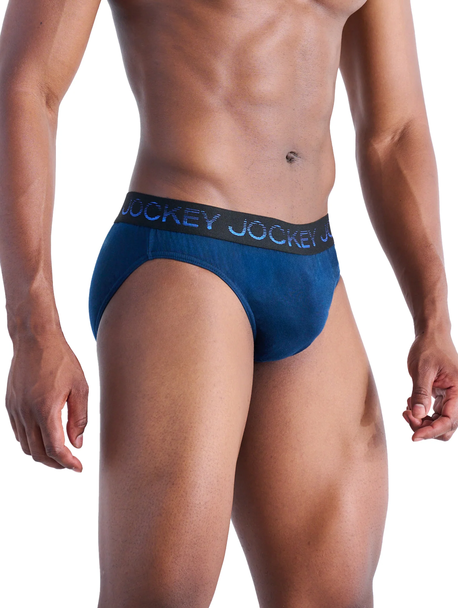 3 Pack Graded Stretch Skant Briefs - Black/Grey - Image 2