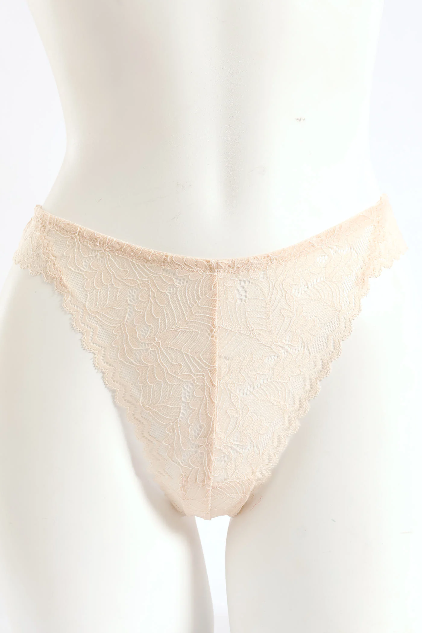 3 Pack Lace G-String - Ivory/Sage/Black - Image 3