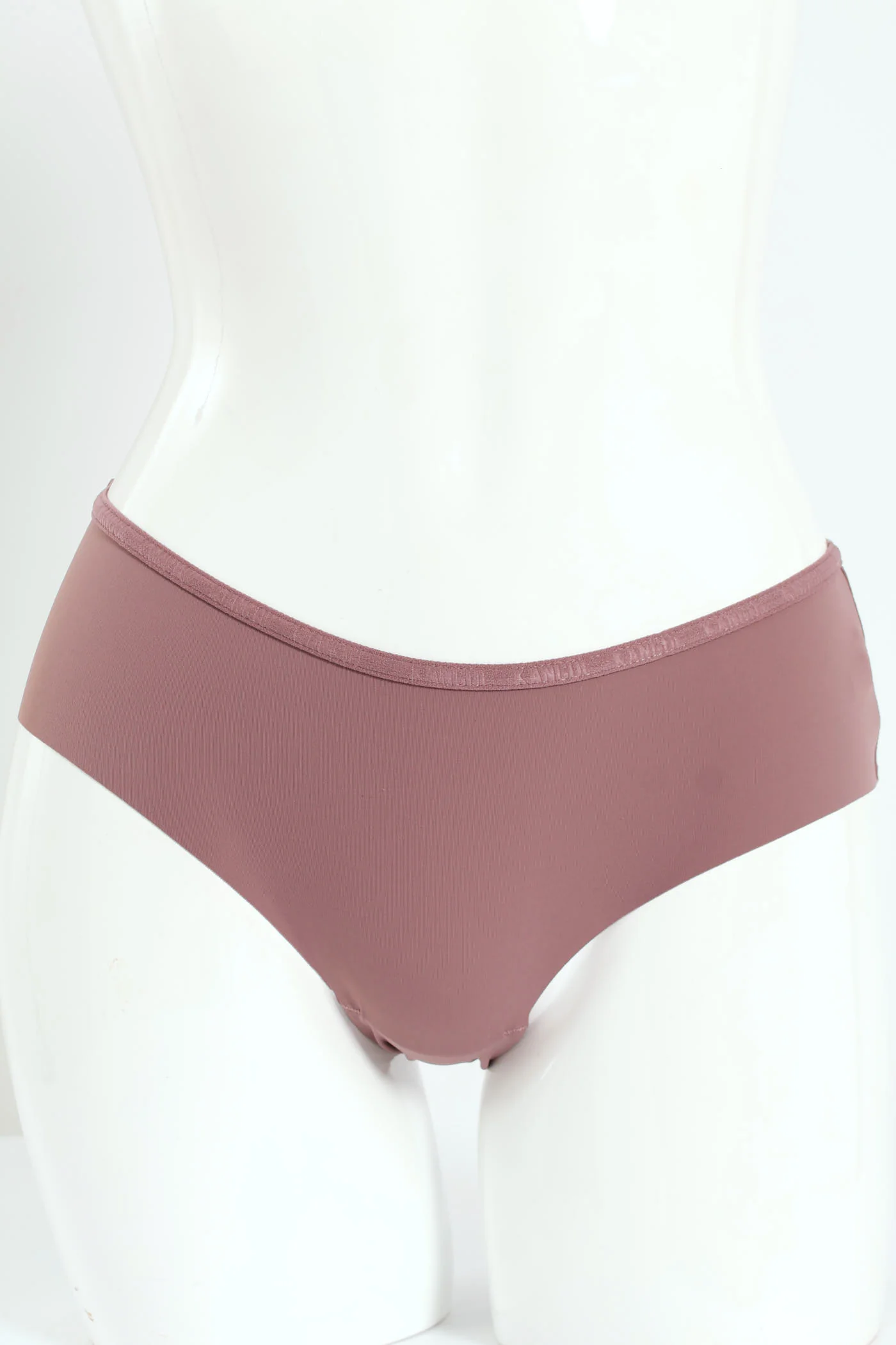3 Pack Lazer Cut Boyleg Panties - Mocha/Pink/Off White - Image 4