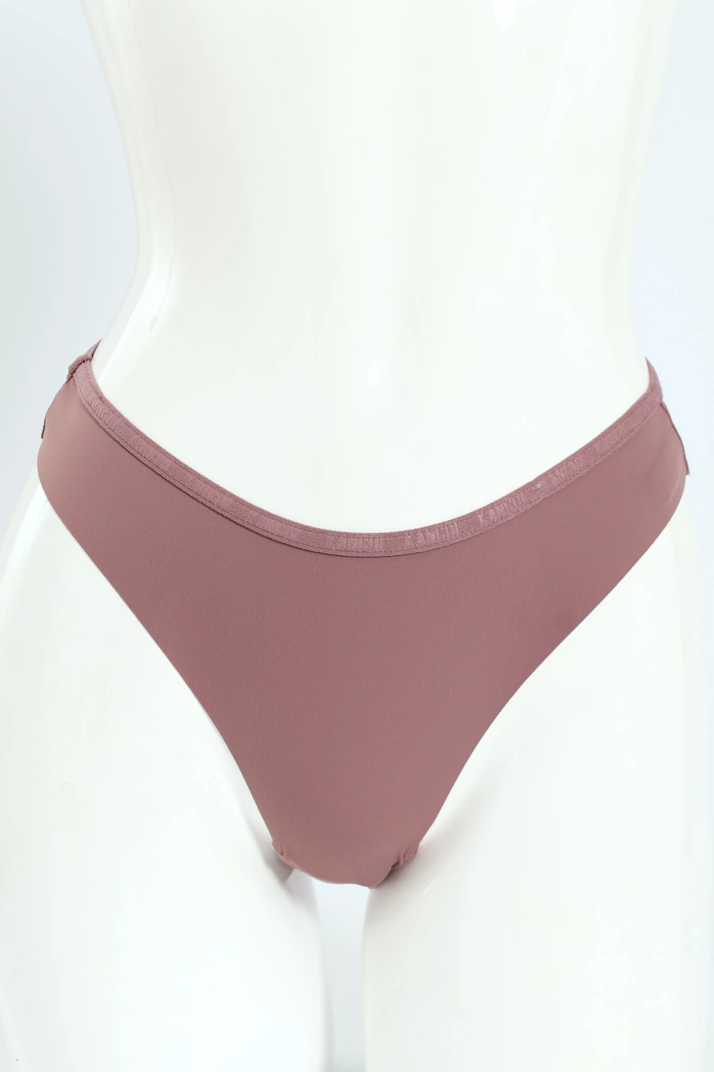3 Pack Lazer Cut Thong - Mocha/Pink/Off White - Image 2