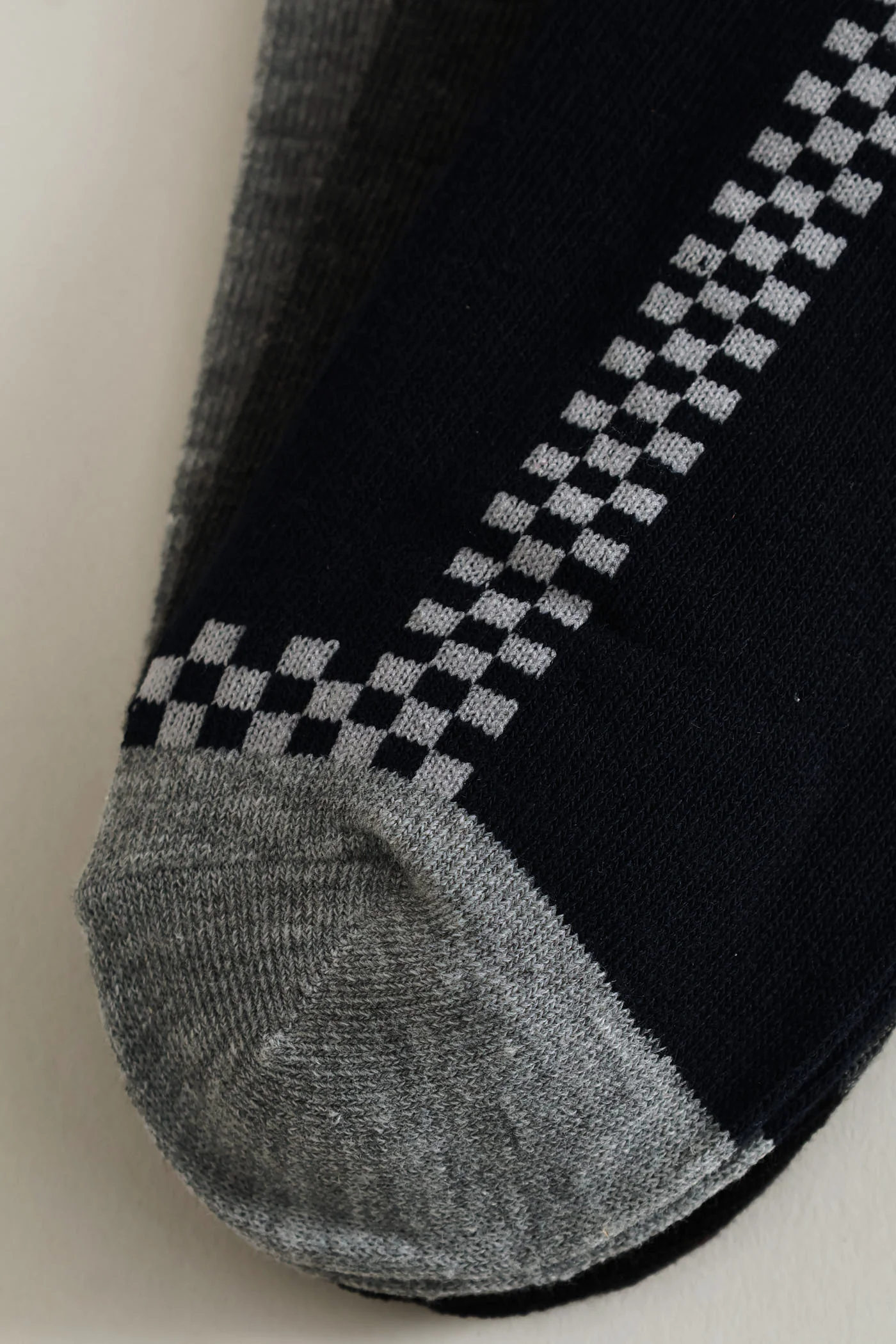 3 Pack Low Cut Socks - Charcoal/Light Grey - Image 3