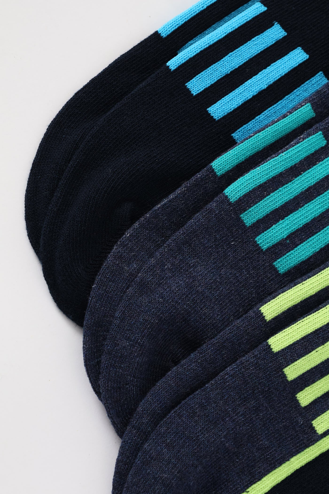 3 Pack Lowcut Socks - Blue - Image 3