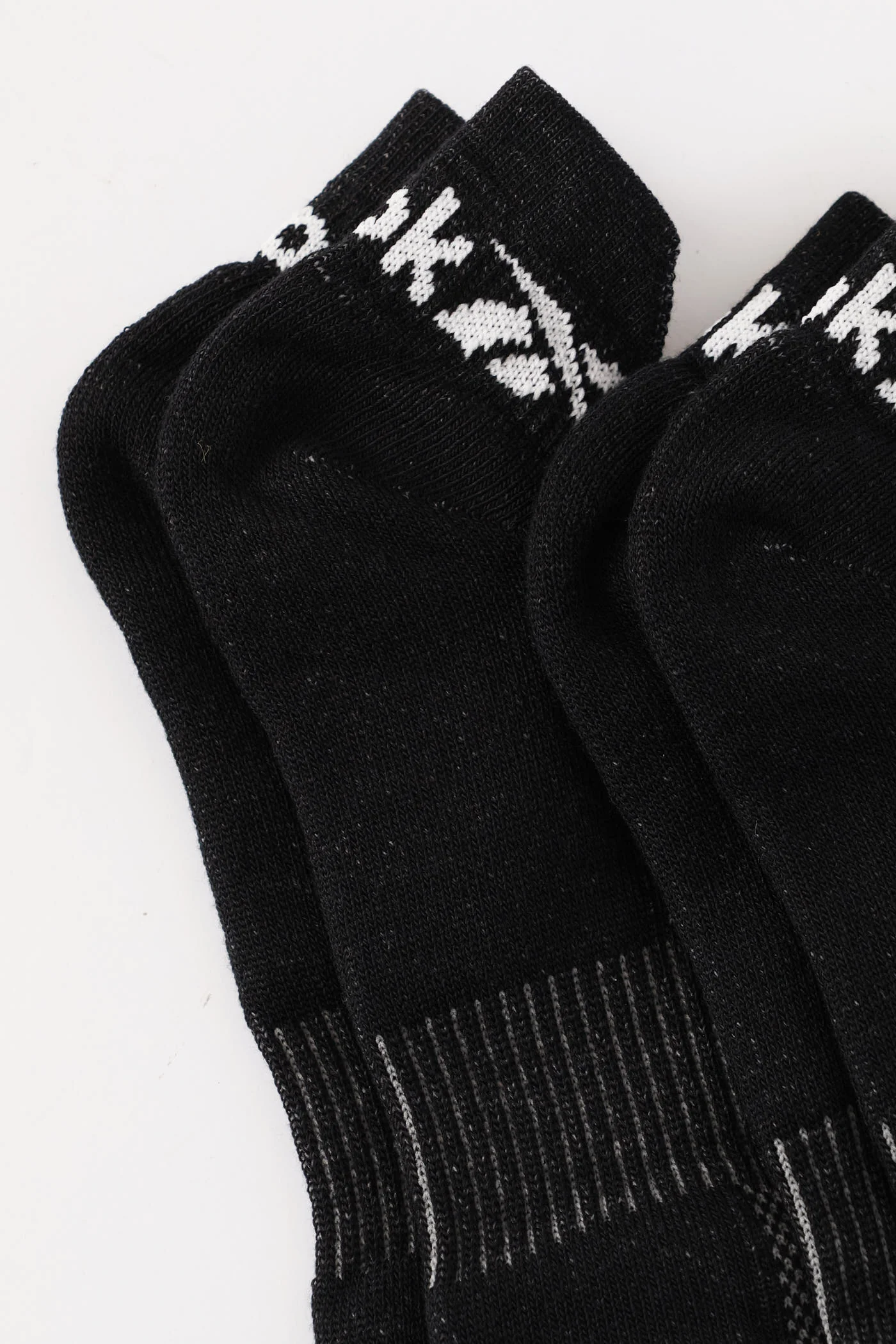 3 Pack Lowcut Sport Socks - Black - Image 2