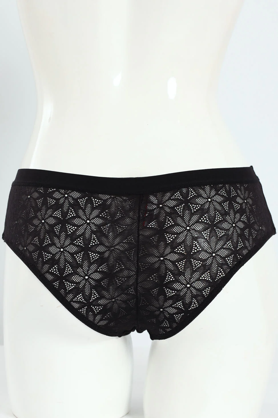 3 Pack Microfibre & Lace Low Rise Boyleg Panties - Image 4