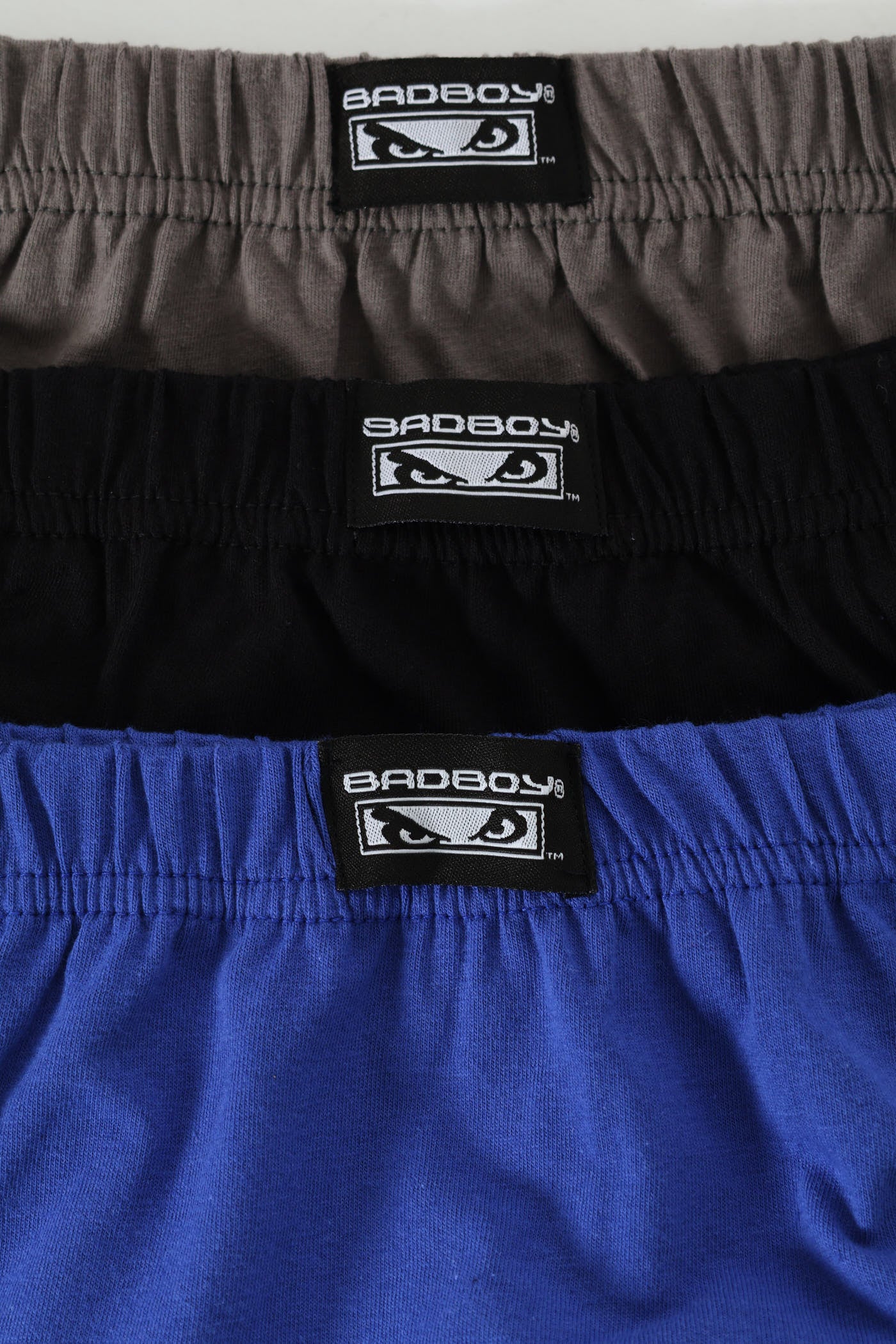3 Pack Mini Briefs - Charcoal/Cobalt/Black - Image 3