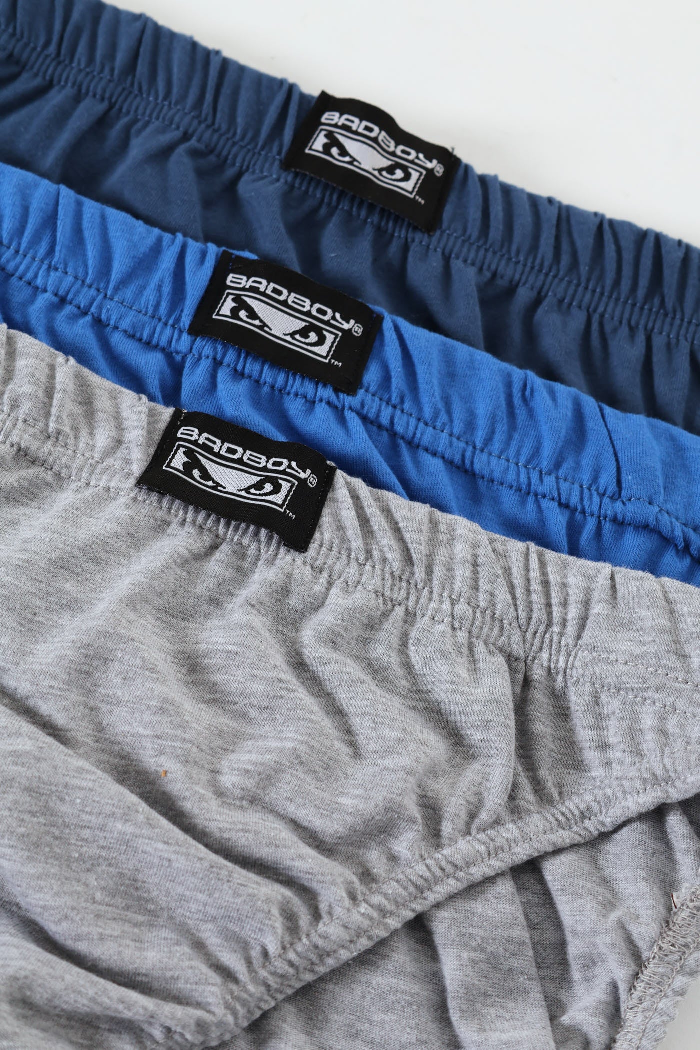 3 Pack Mini Briefs - Grey Melange/Blue/Petrol - Image 2