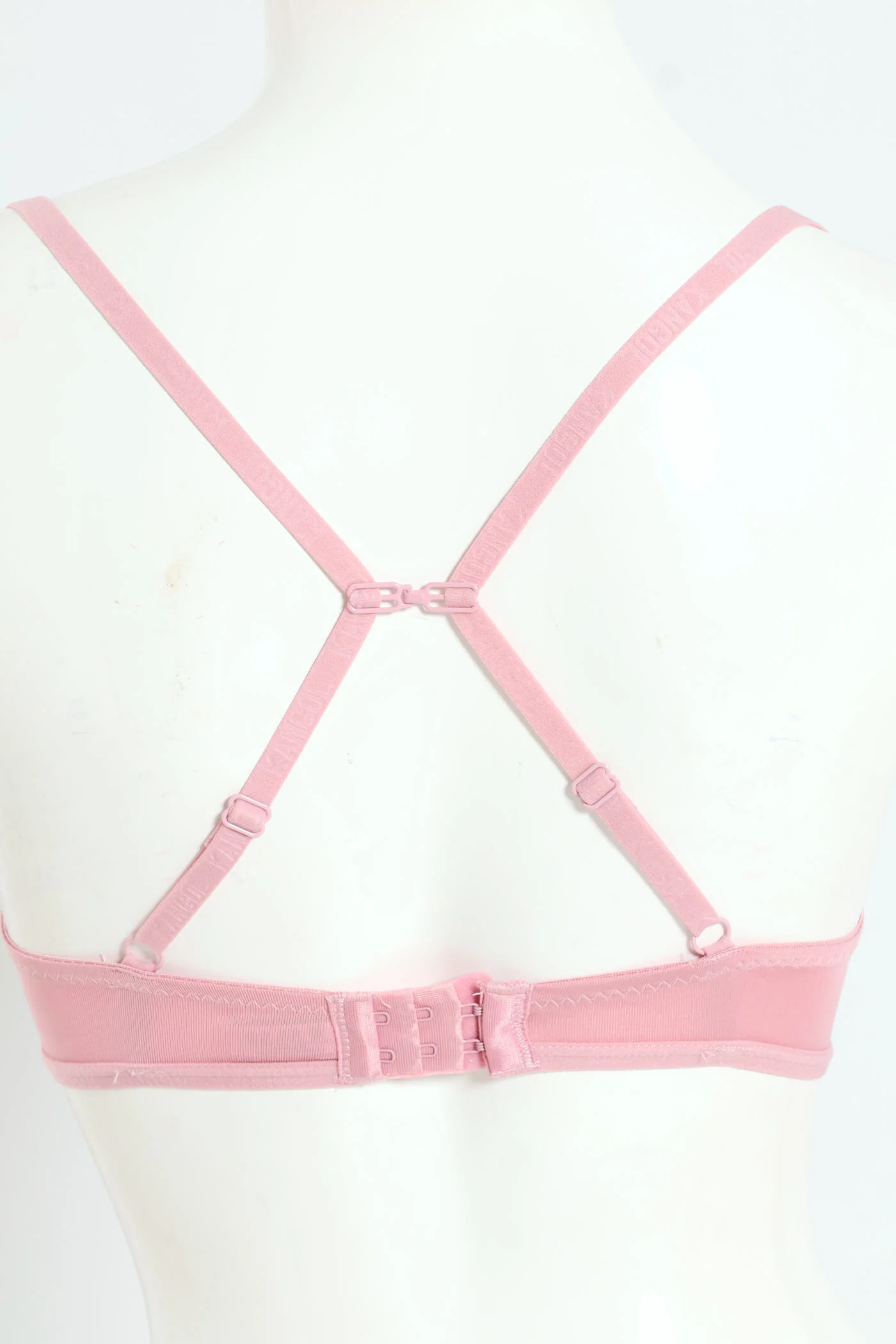 3 Pack Racerback T-Shirt Bra - Mocha/Pink/Off White - Image 5