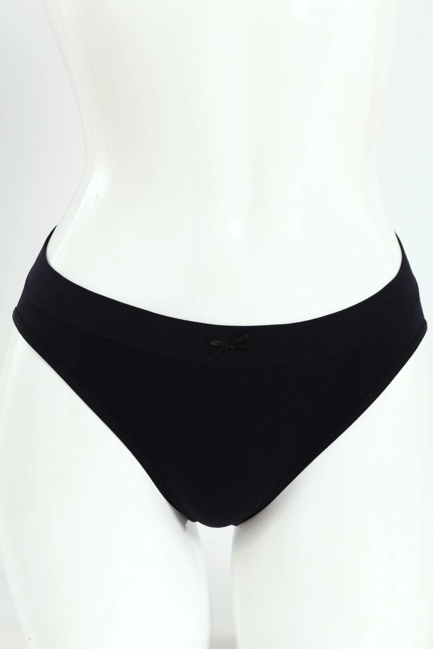 3 Pack Seamless Bikini Panties - Port/Rose/Black - Image 6