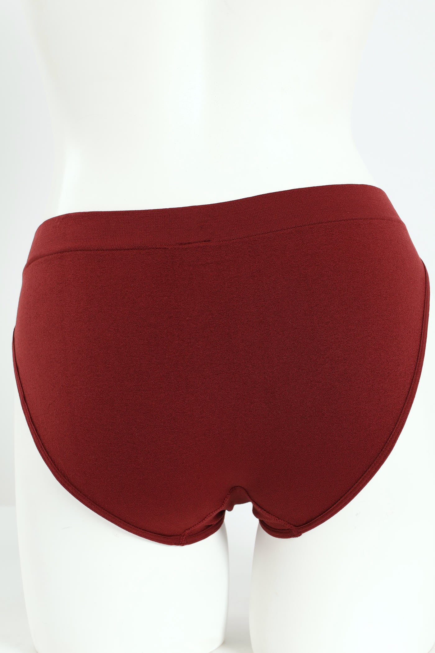 3 Pack Seamless Bikini Panties - Port/Rose/Black - Image 7